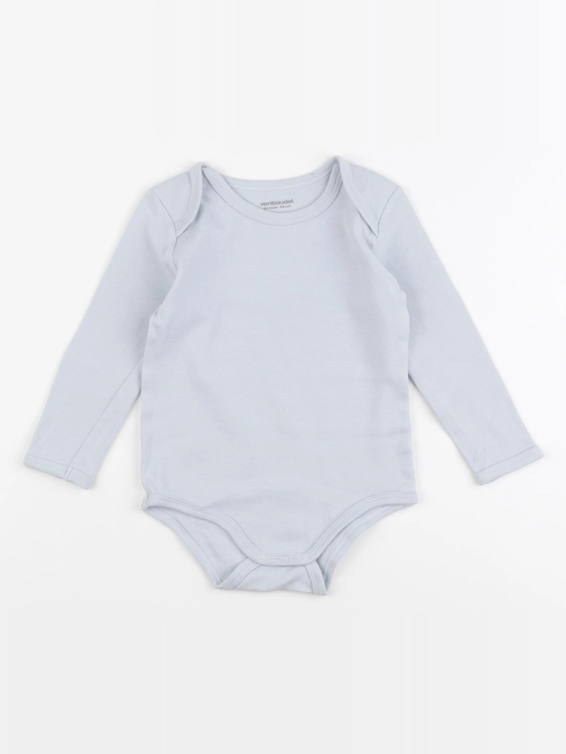 Vertbaudet - body bleu - 24 mois