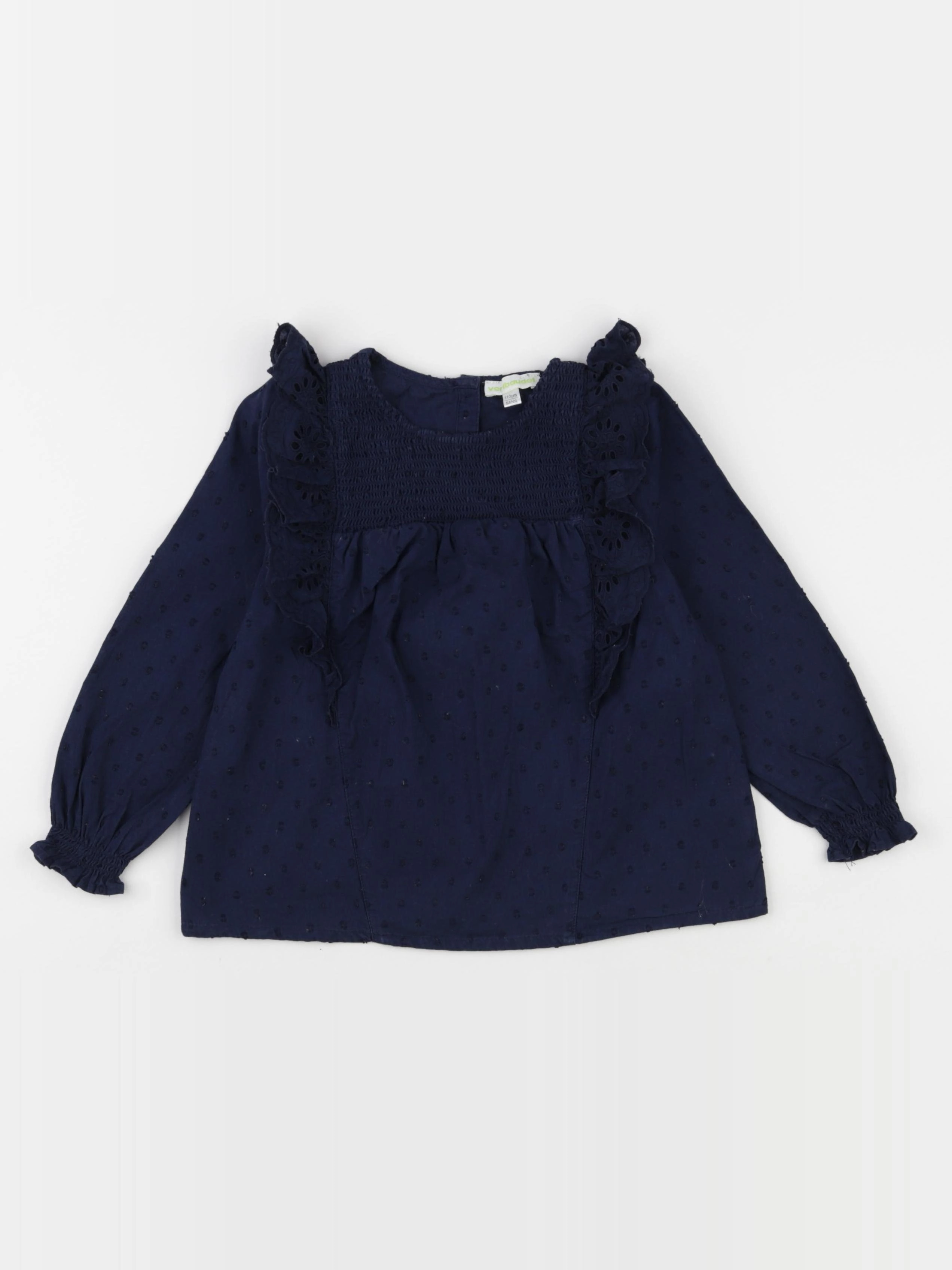 Vertbaudet - blouse bleu - 5 ans