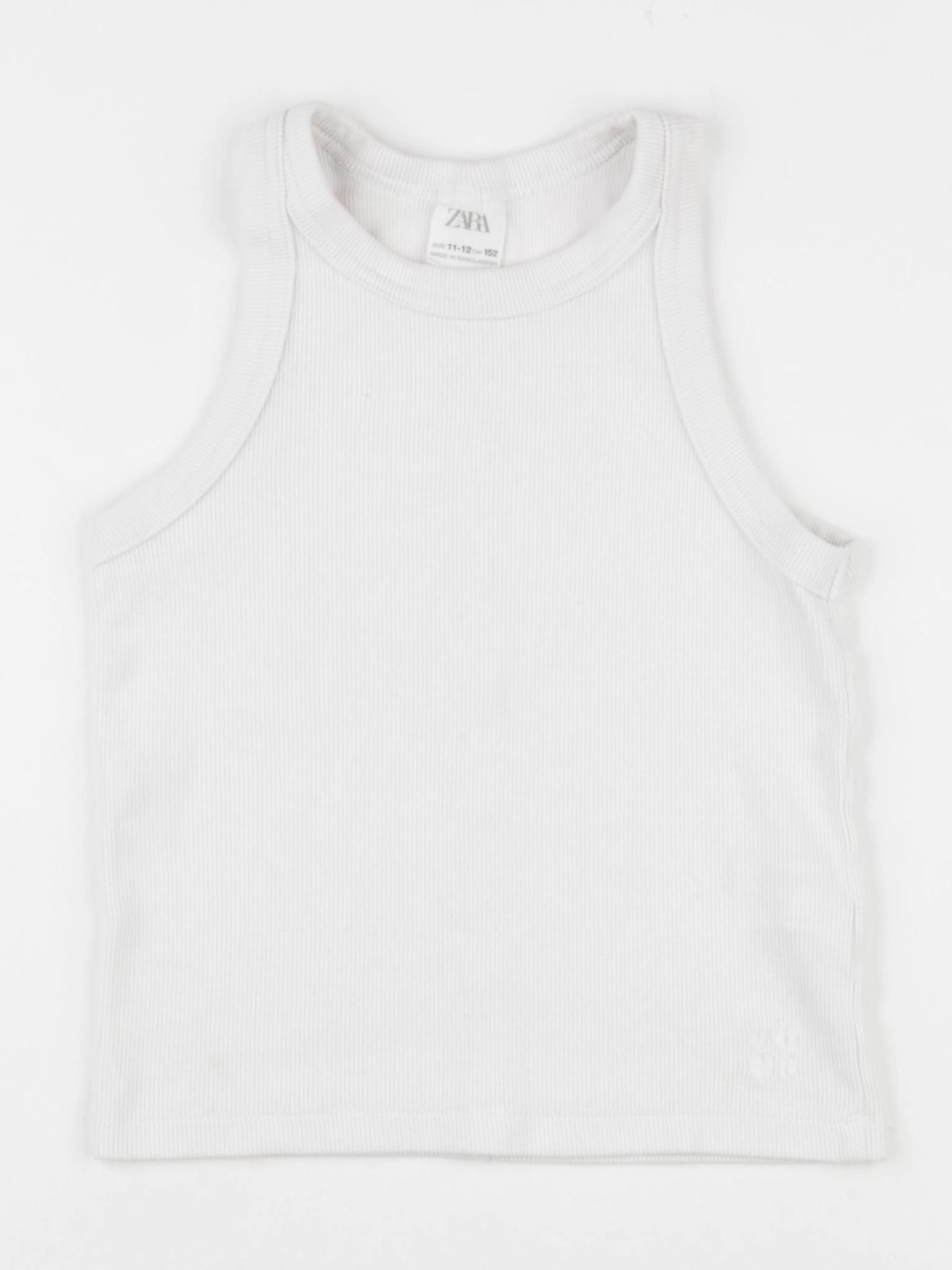 Zara - débardeur blanc - 11/12 ans