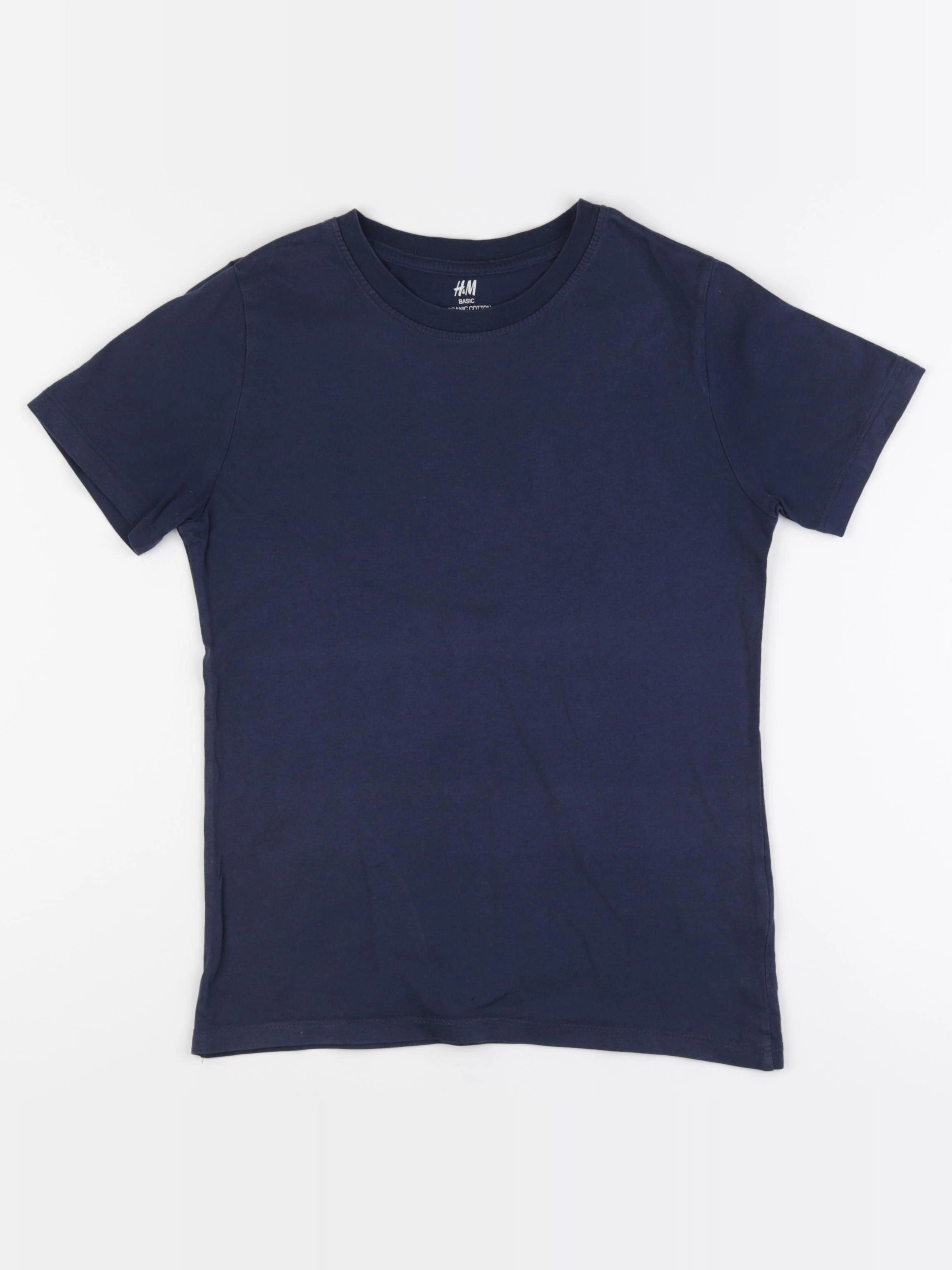 H&M - tee-shirt bleu - 8/9 ans
