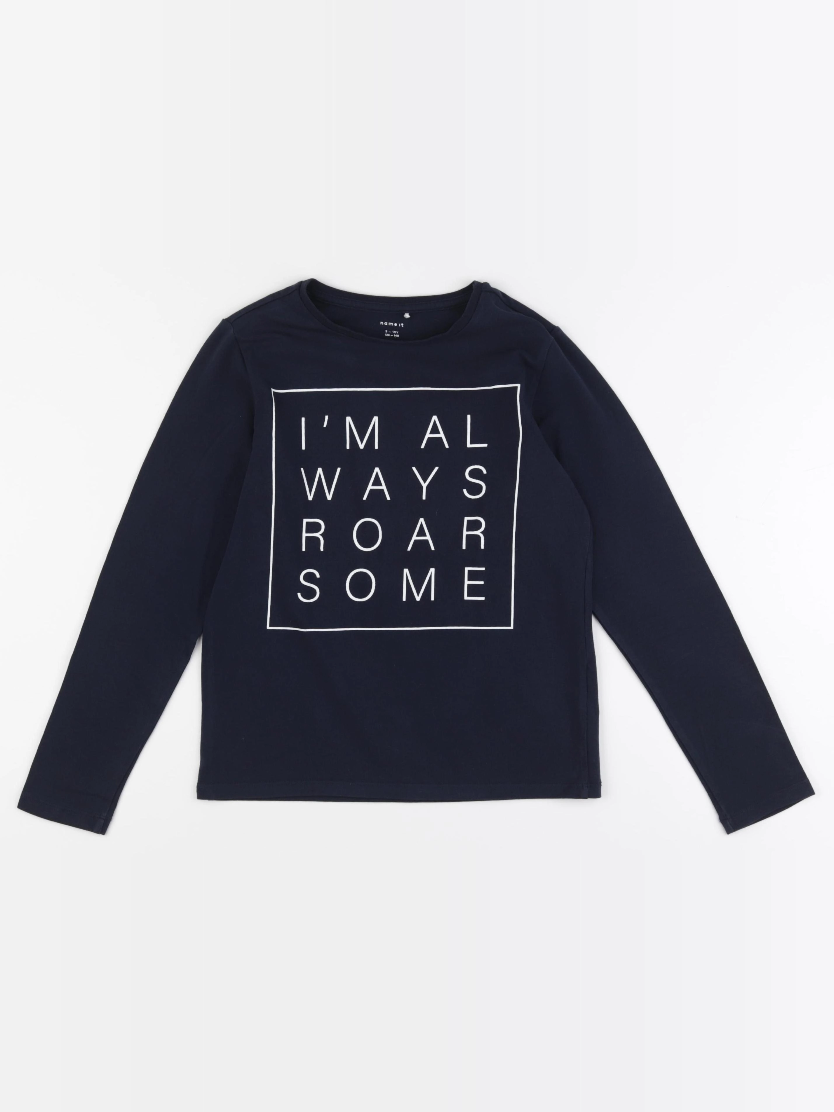 Name it - tee-shirt bleu - 9/10 ans