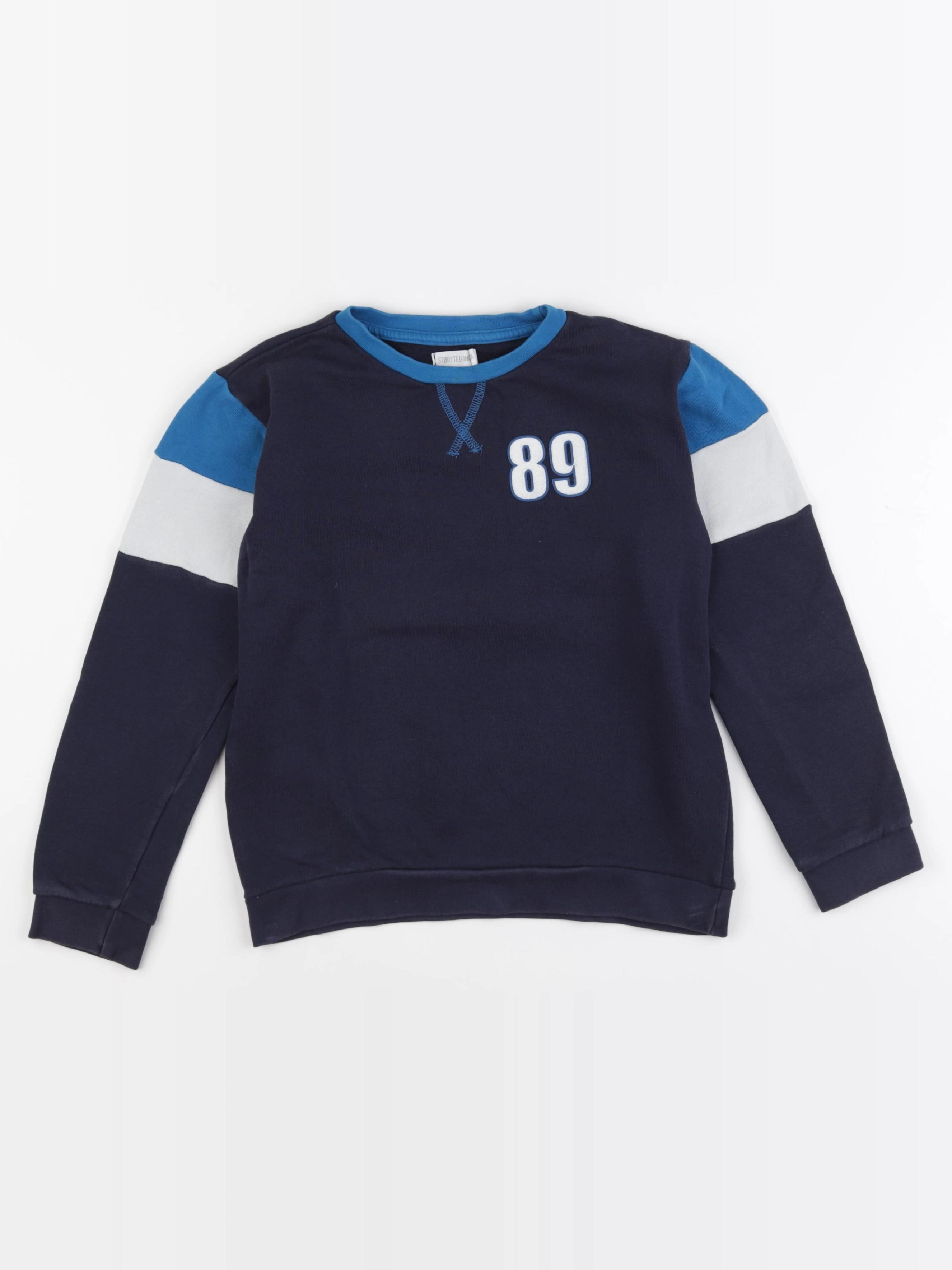 Storytelling - sweat bleu - 10 ans