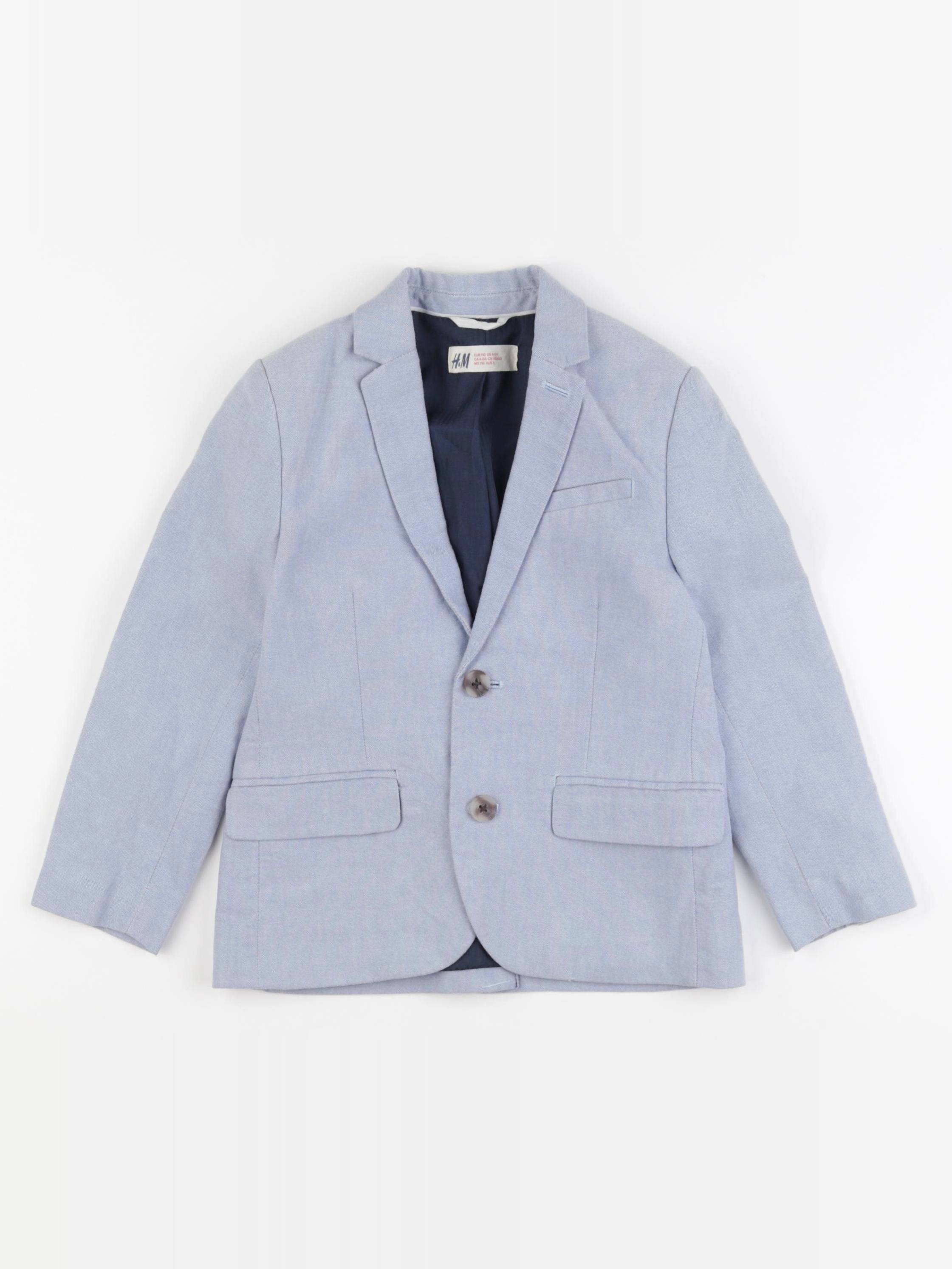 H&M - veste bleu - 4/5 ans