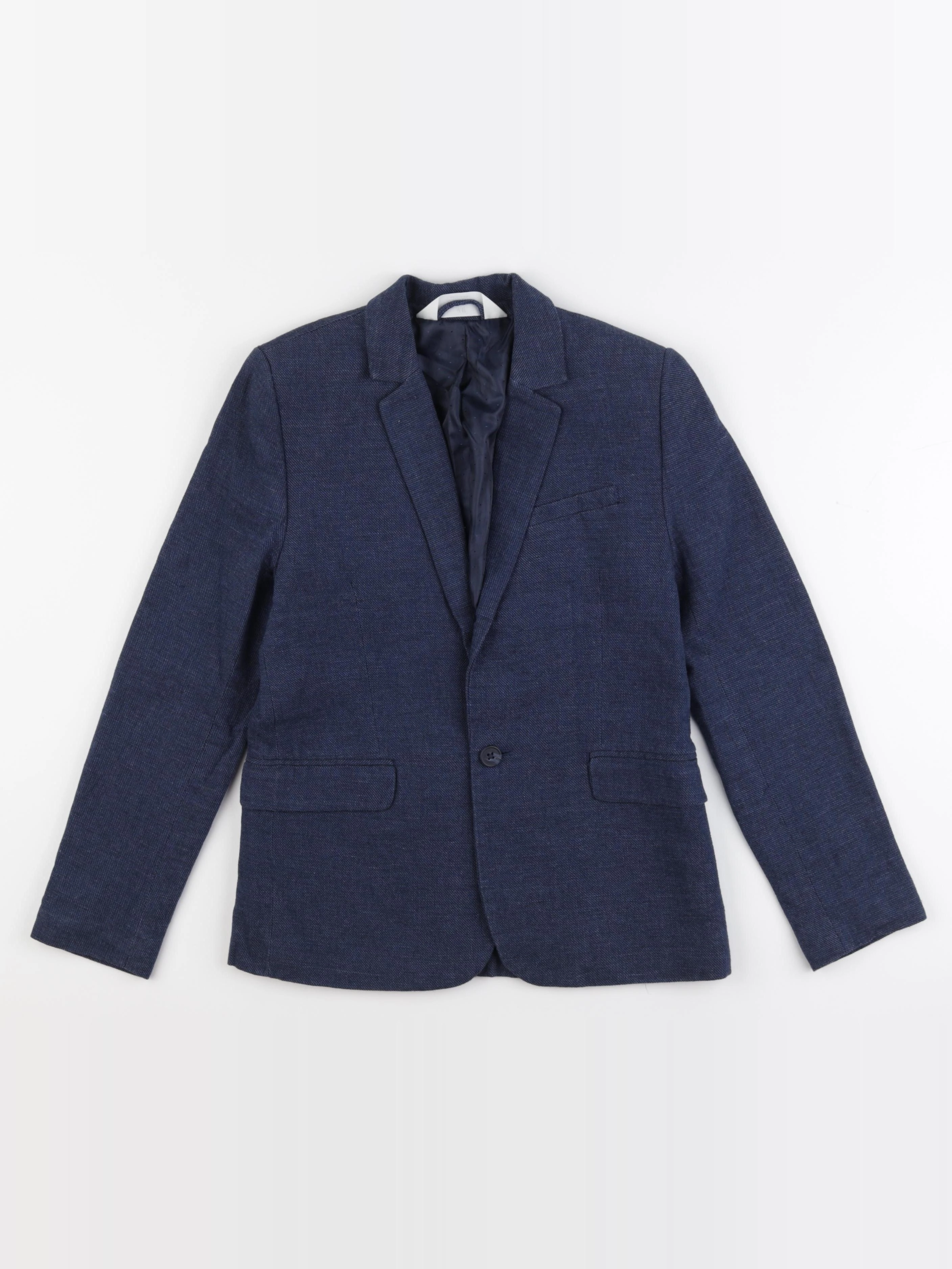 H&M - veste bleu - 9/10 ans
