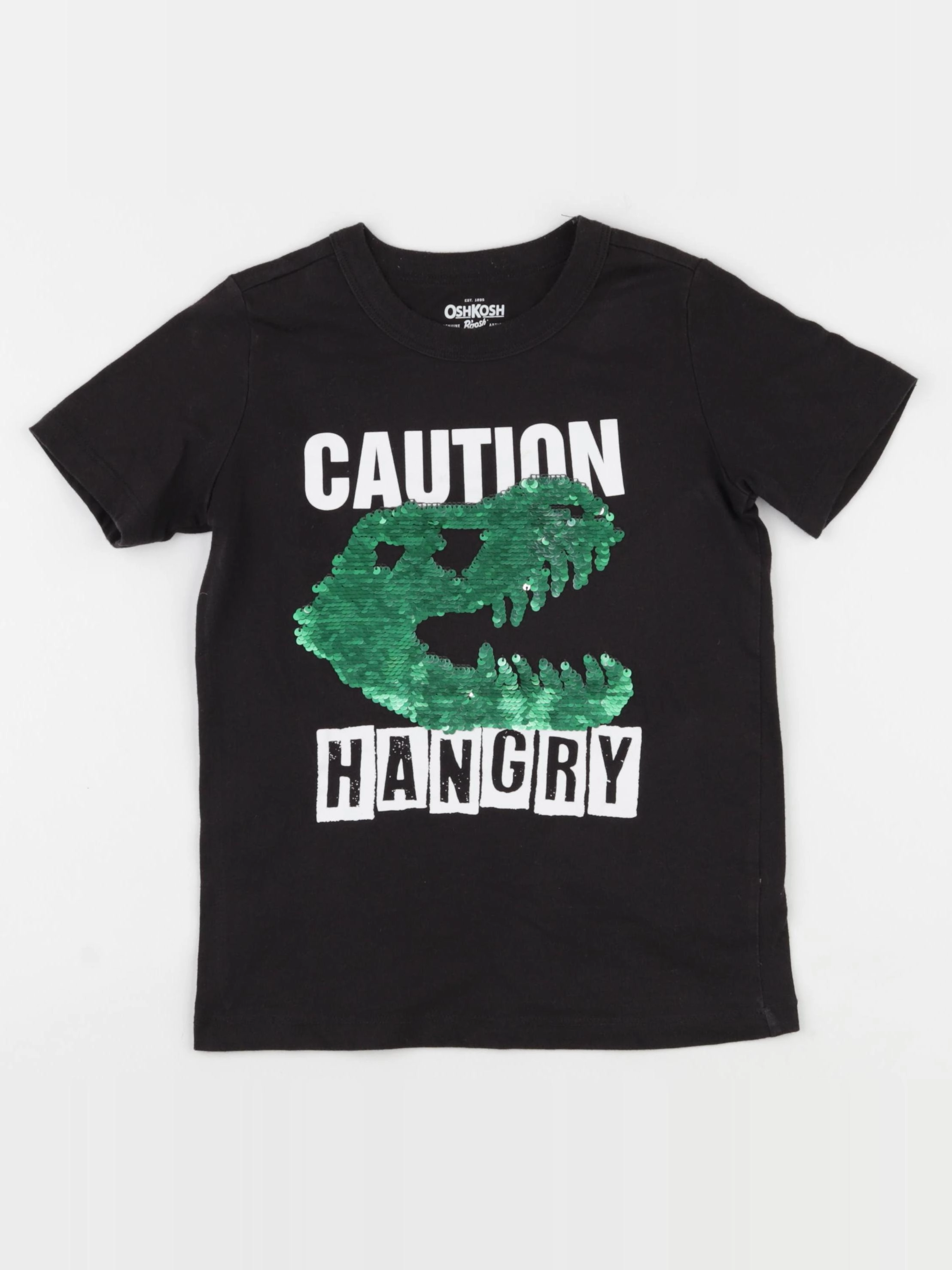 Oshkosh - tee-shirt noir - 7 ans