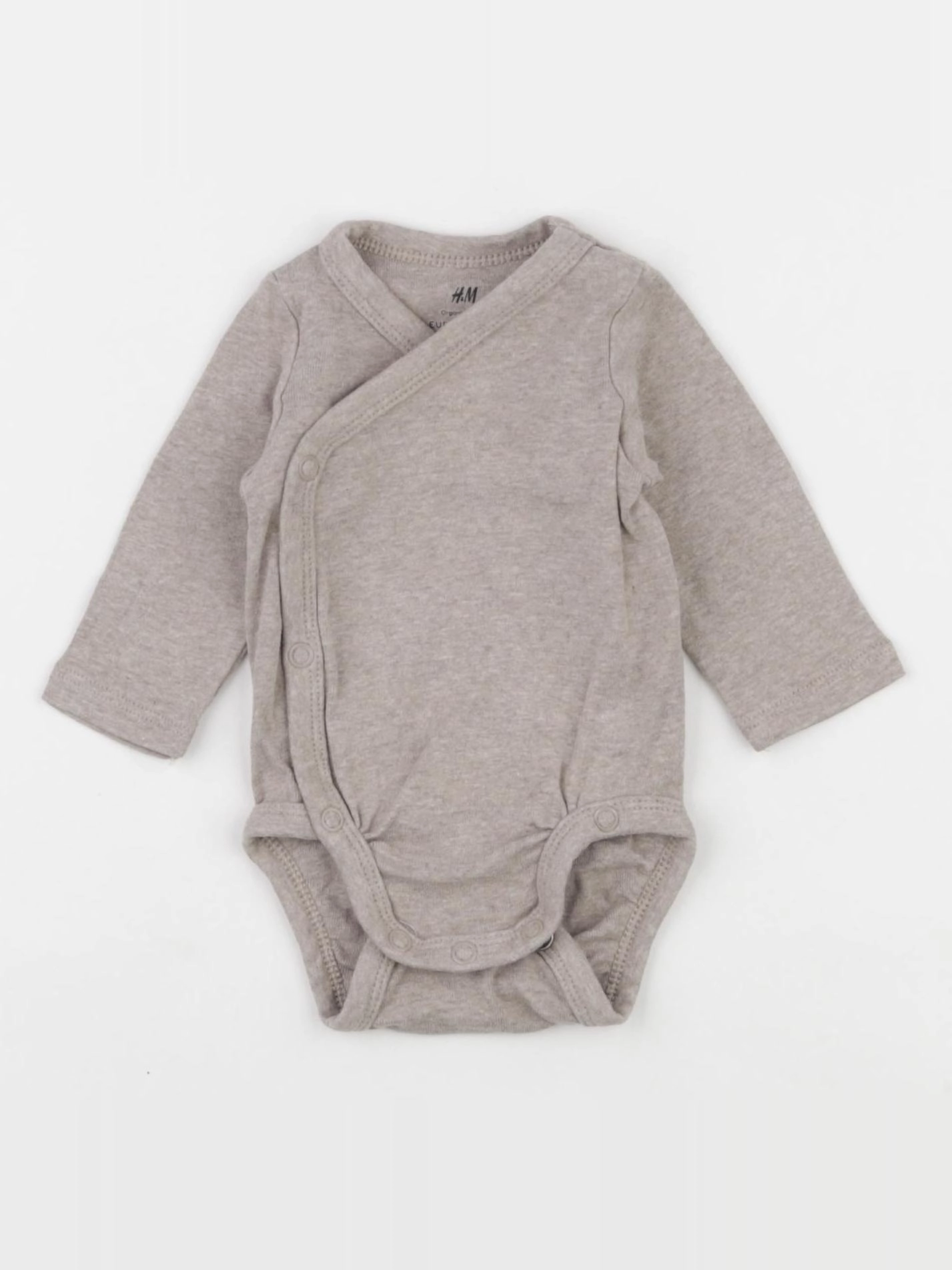 H&M - body marron - 1/3 mois