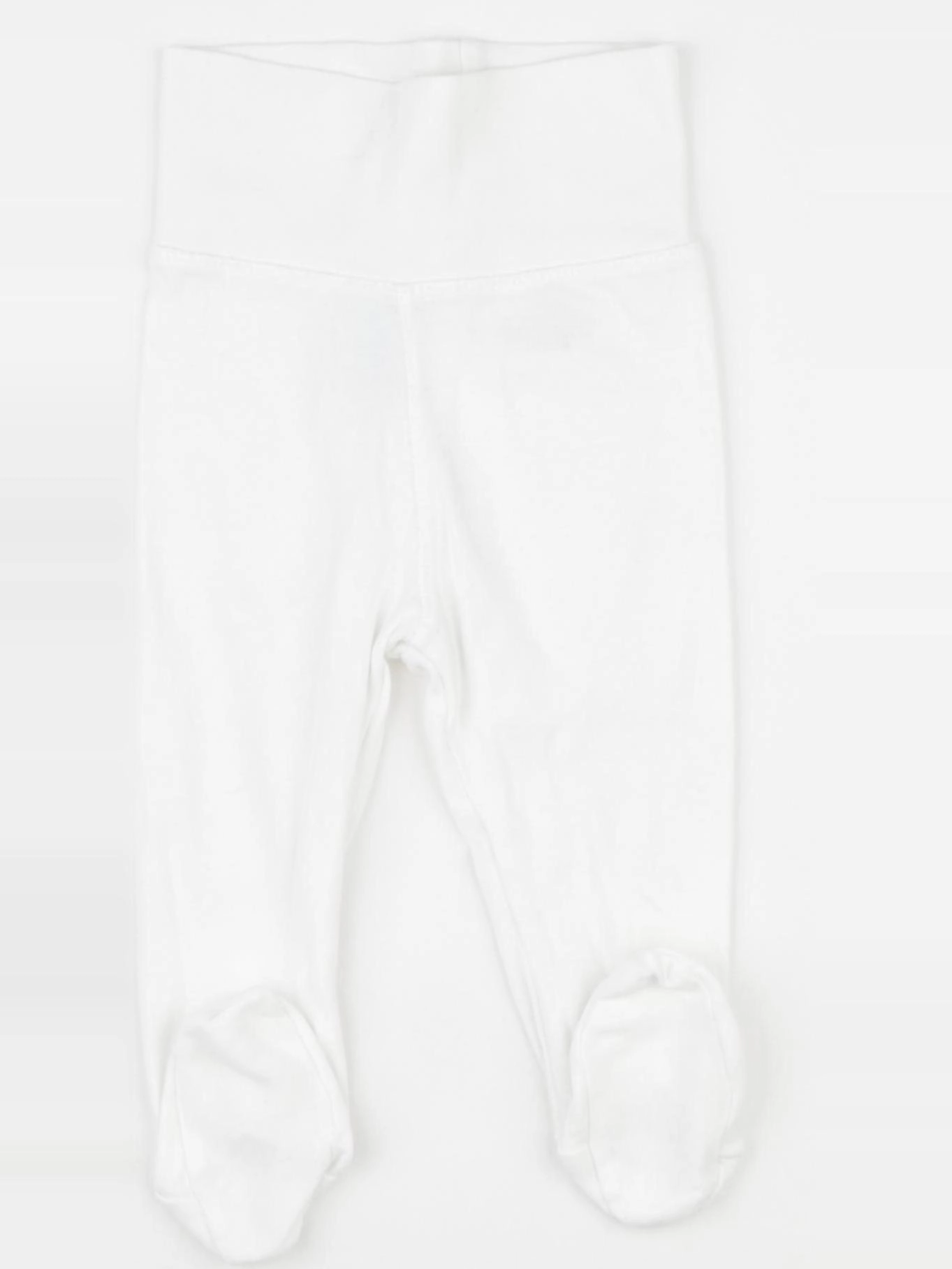 H&M - legging blanc - 3/6 mois