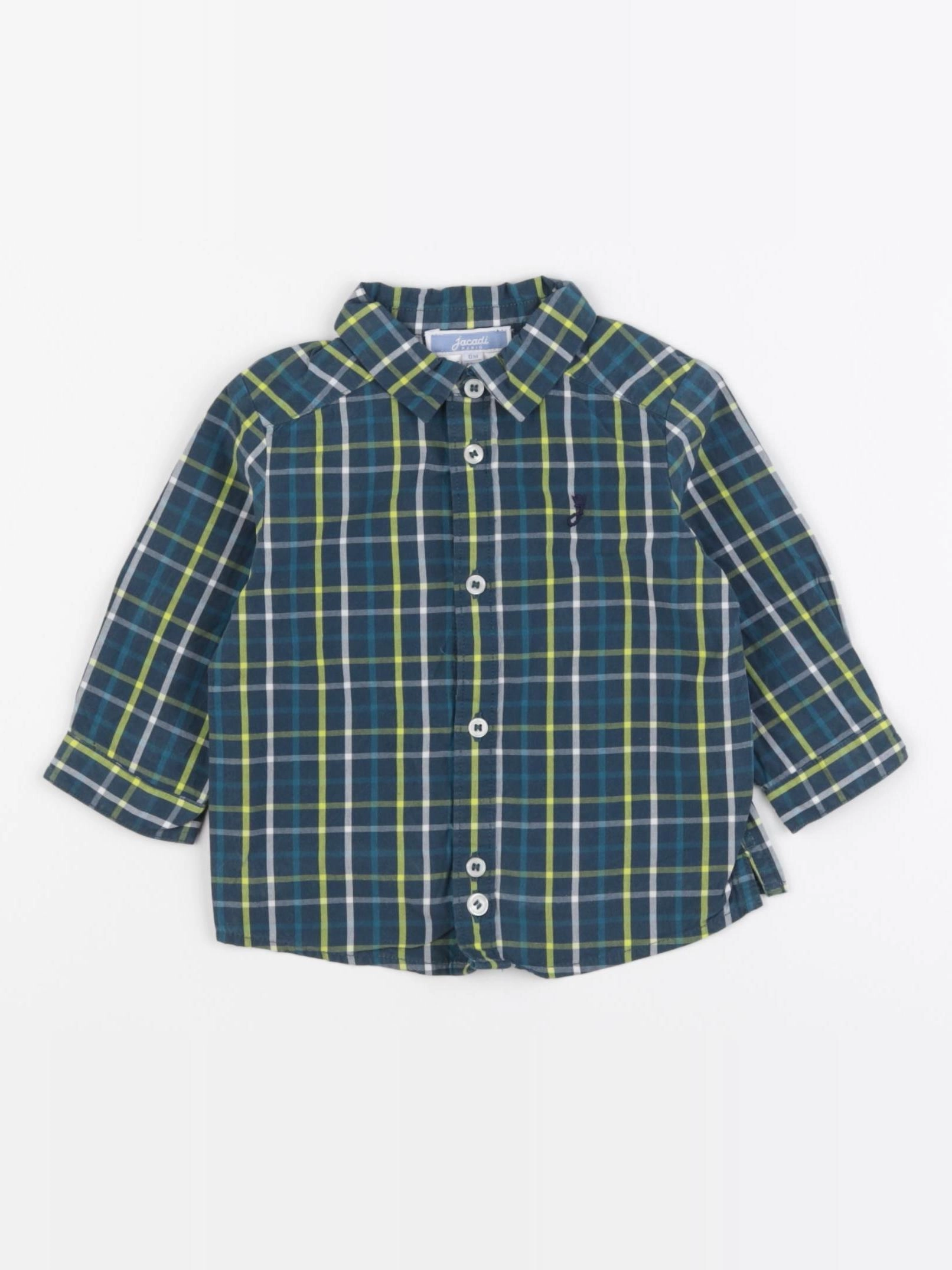 Jacadi - chemise vert - 6 mois