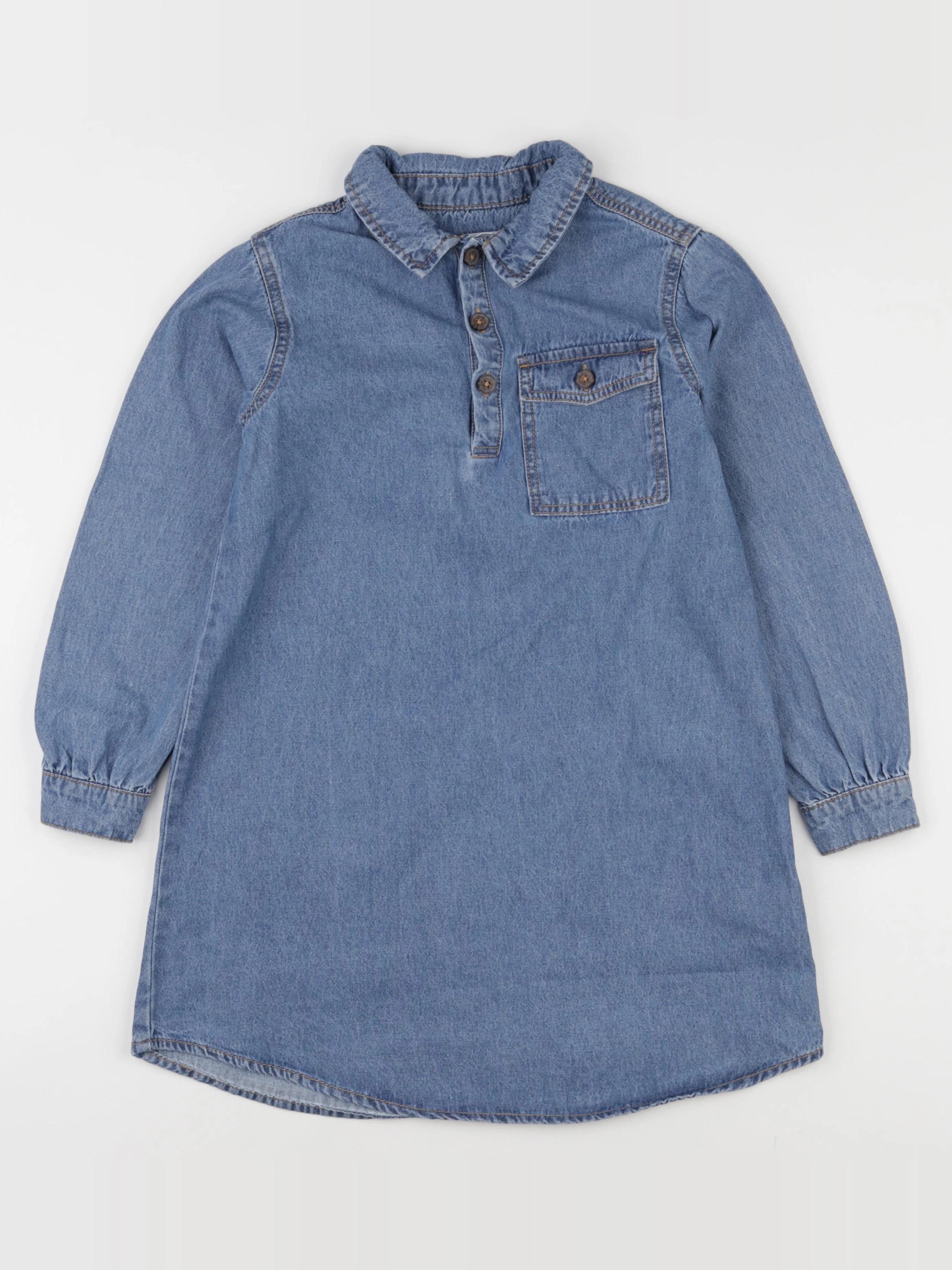 Vertbaudet - robe bleu - 9 ans