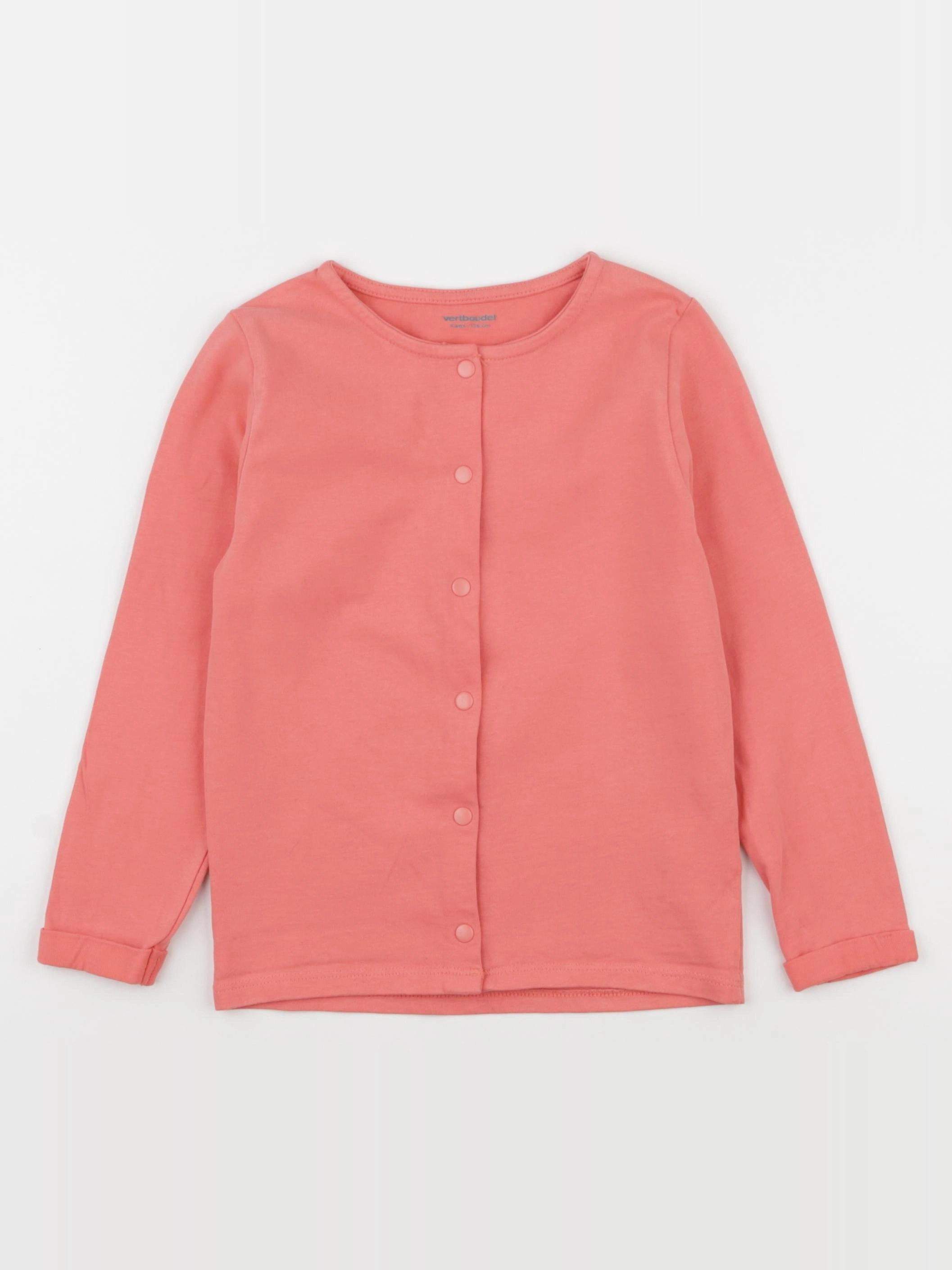 Vertbaudet - tee-shirt rose - 6 ans