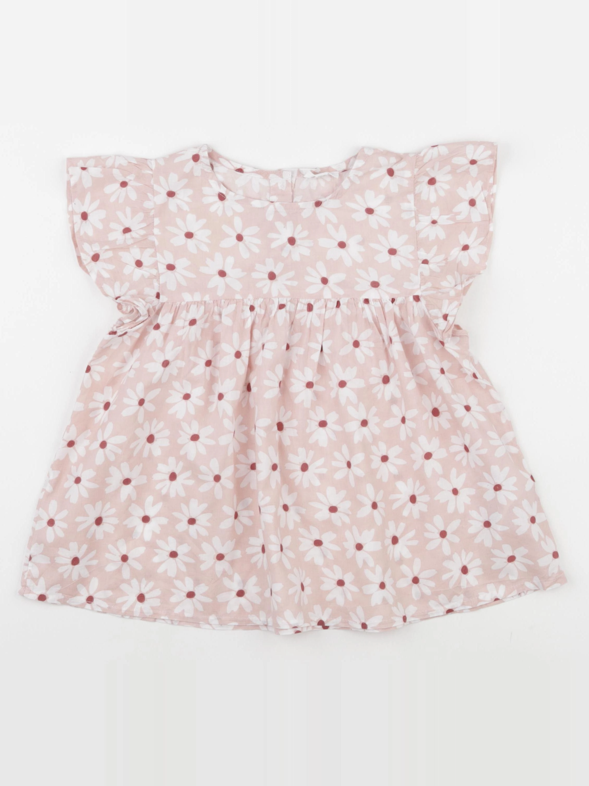 Vertbaudet - blouse rose - 8 ans
