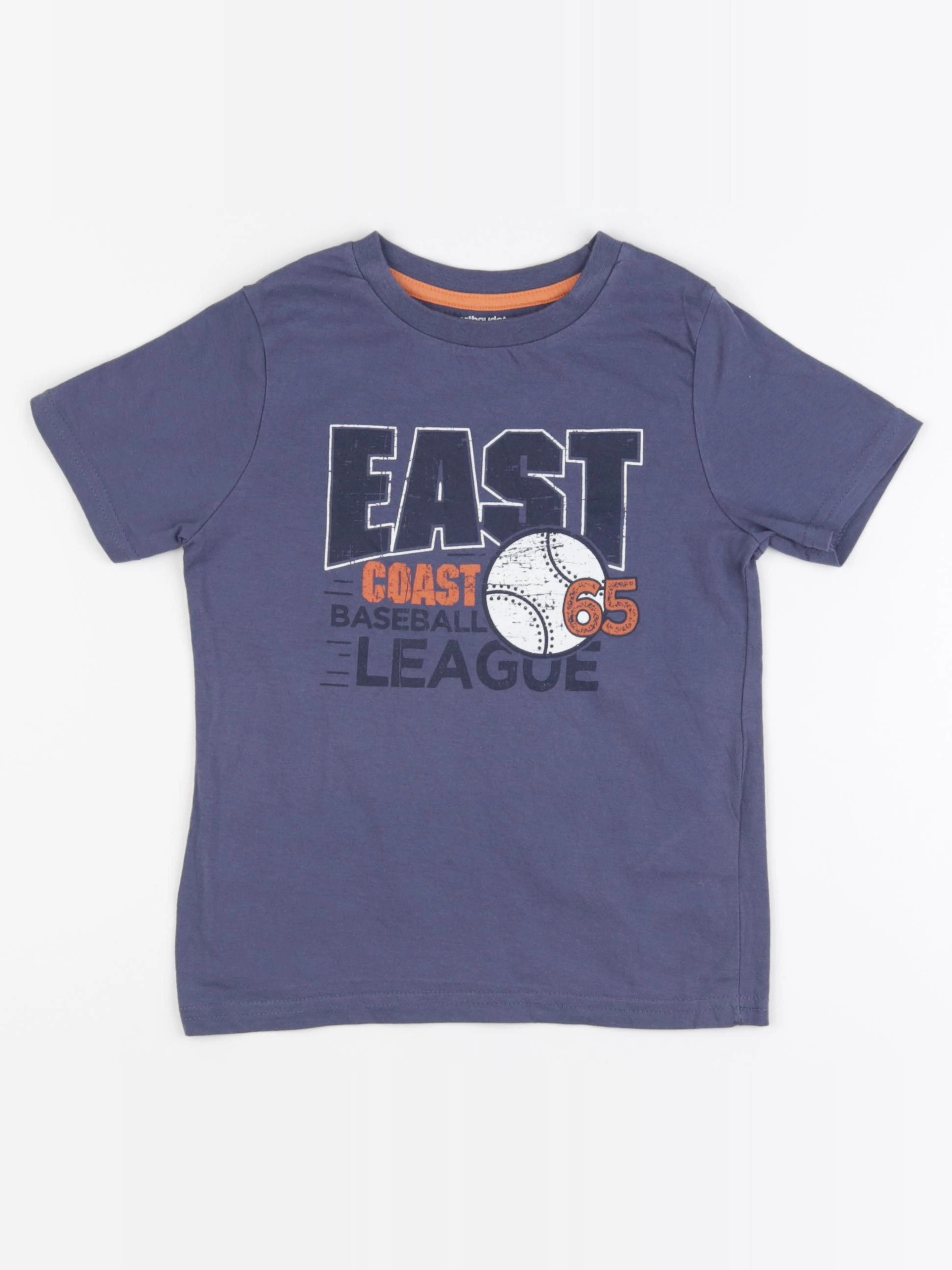 Vertbaudet - tee-shirt bleu - 6 ans