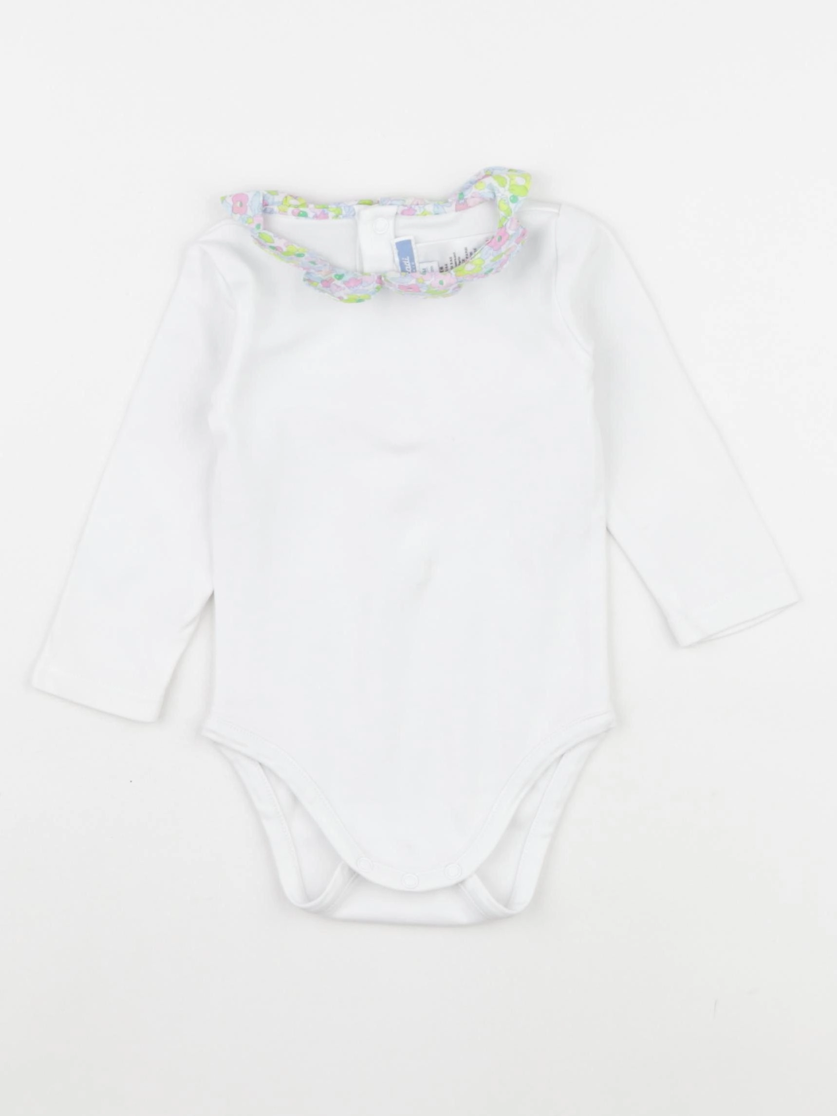Jacadi - body liberty blanc - 12 mois