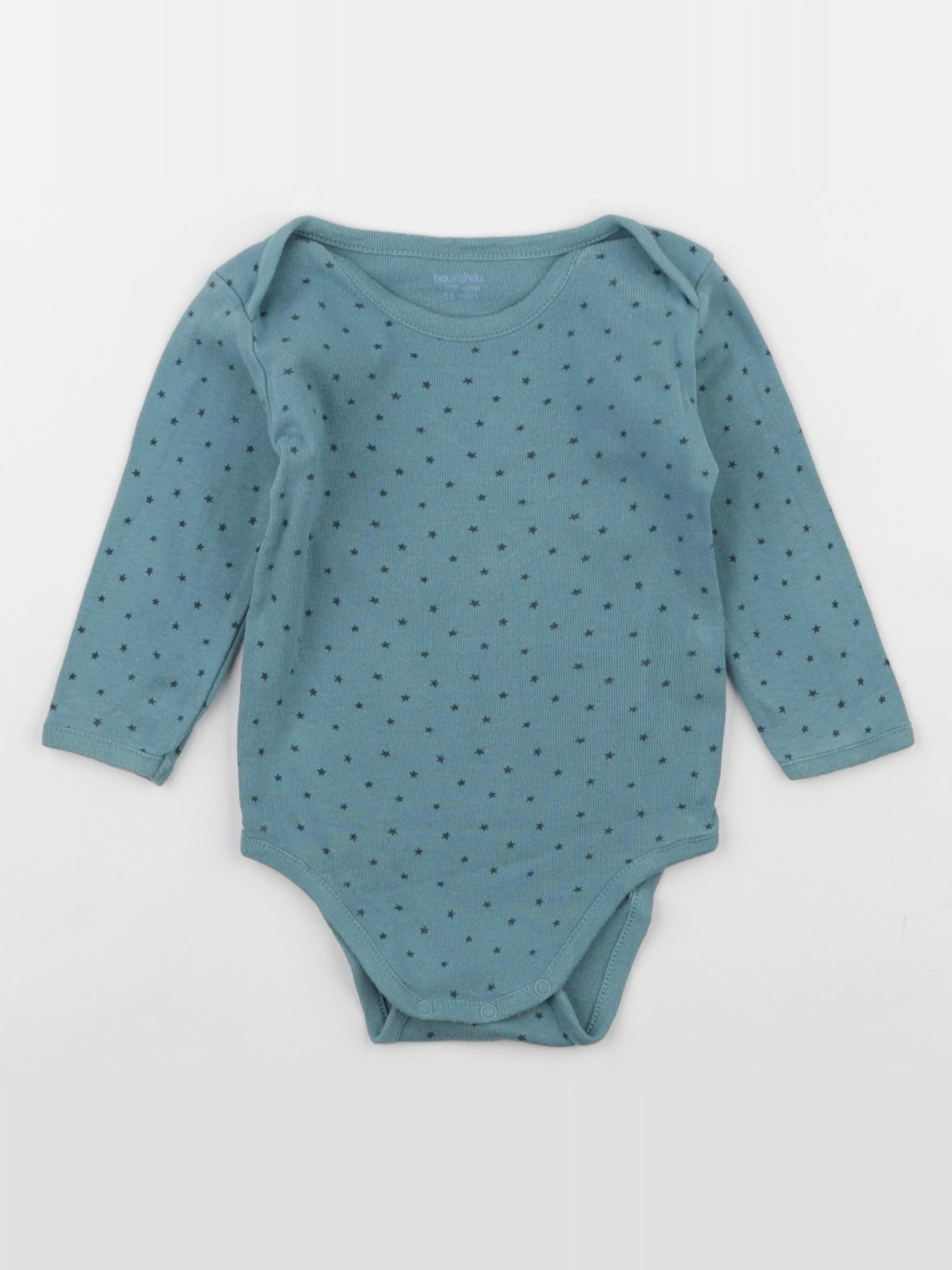 Boutchou - body bleu - 12 mois