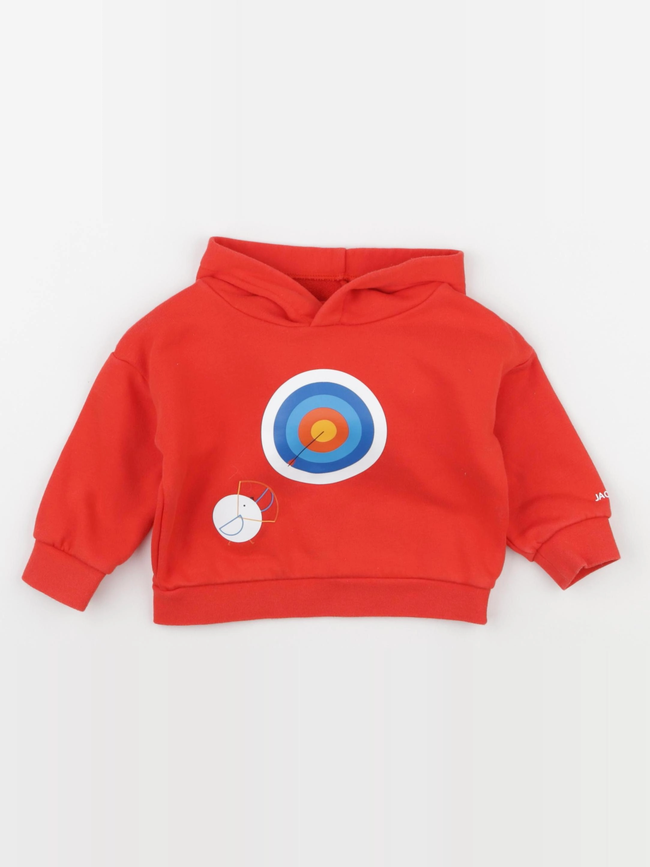Jacadi - sweat rouge - 12 mois