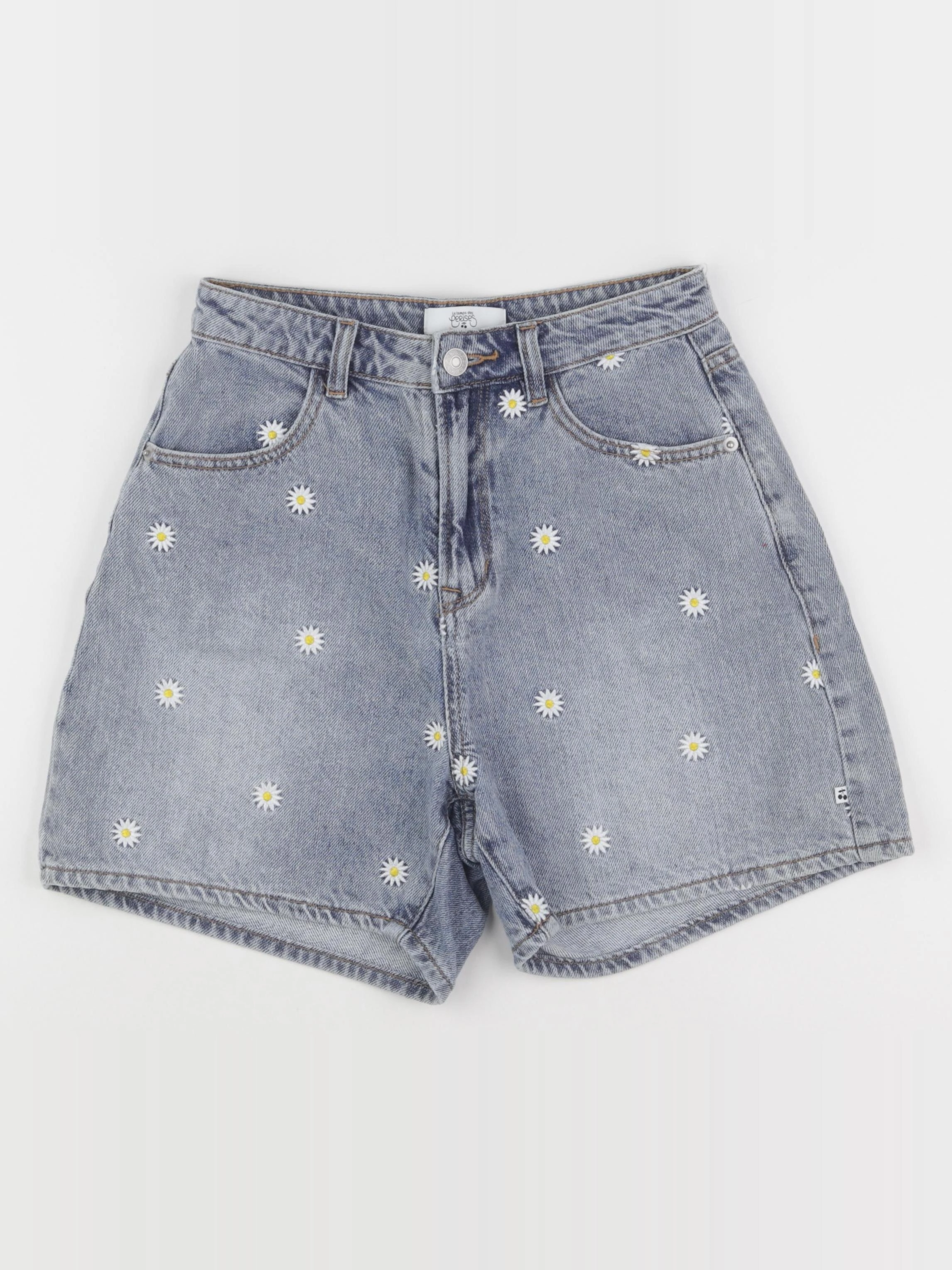 Le temps des cerises  - short bleu - 12 ans