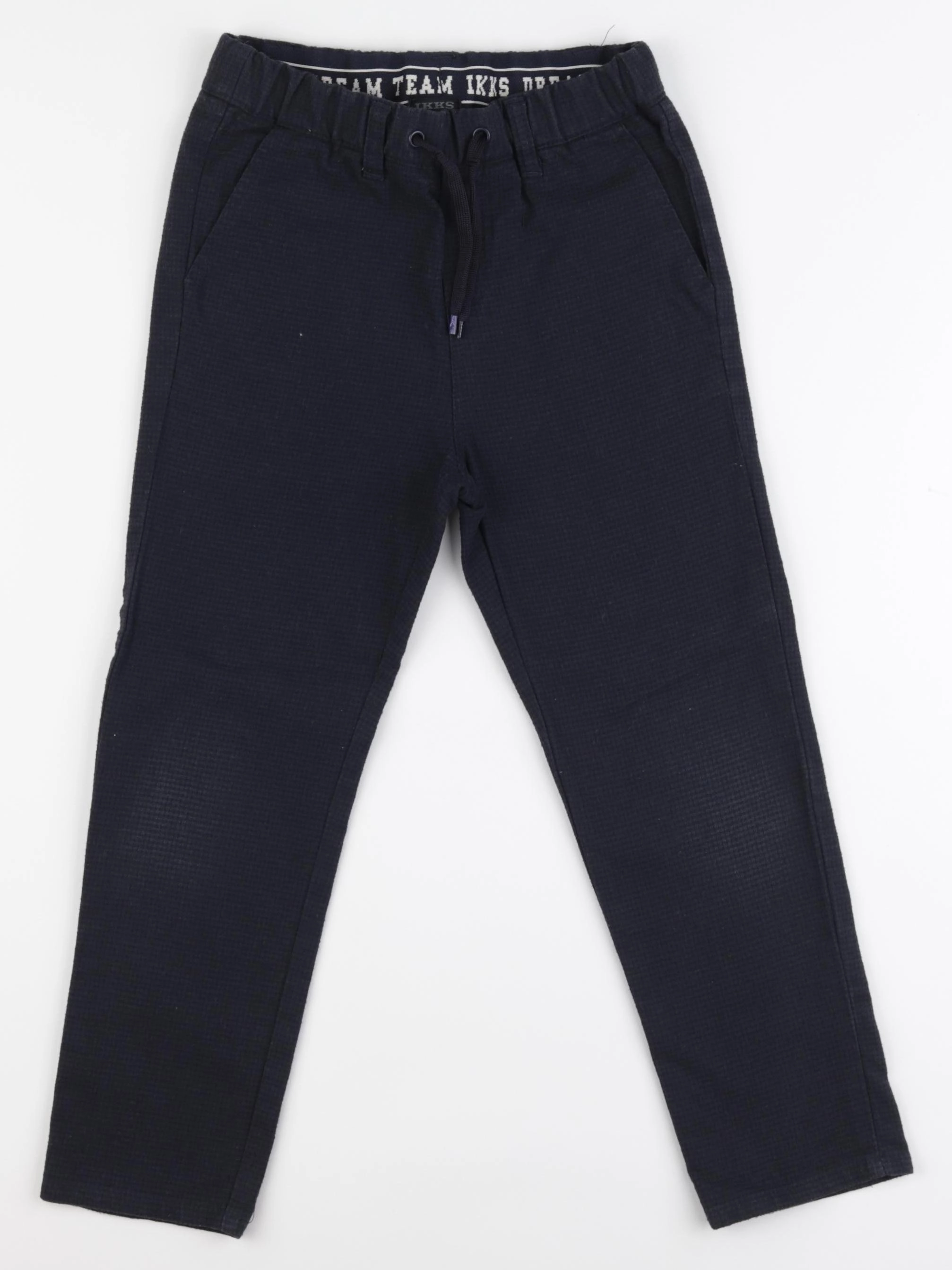 IKKS - pantalon bleu - 7 ans