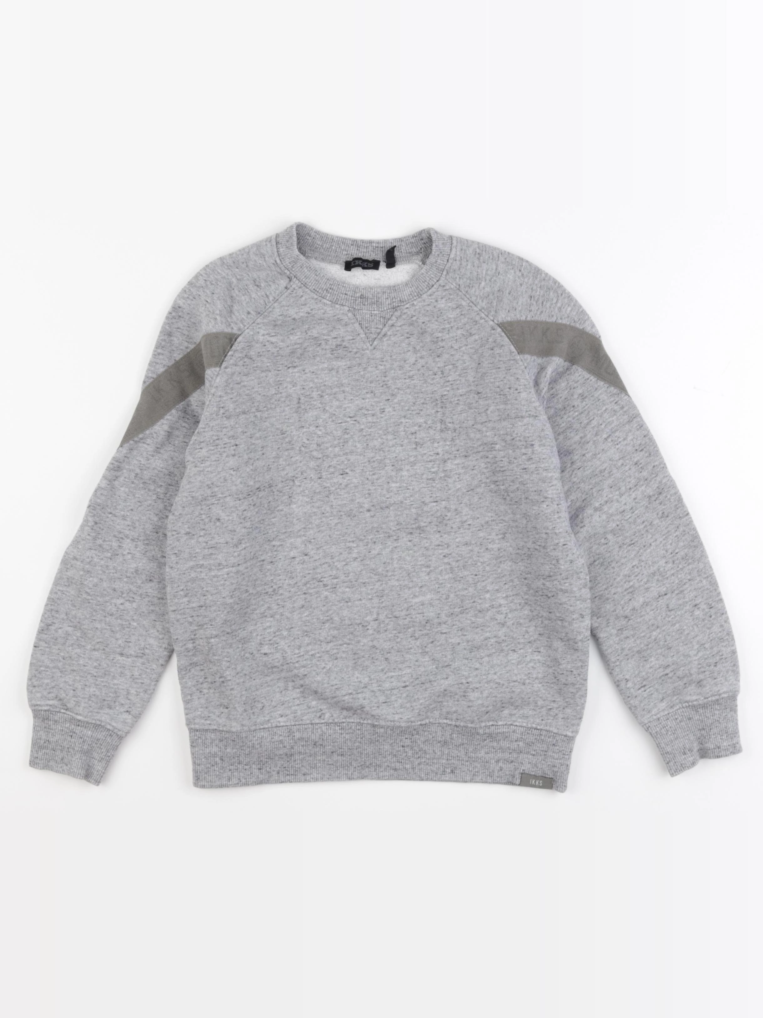 IKKS - sweat gris - 8 ans