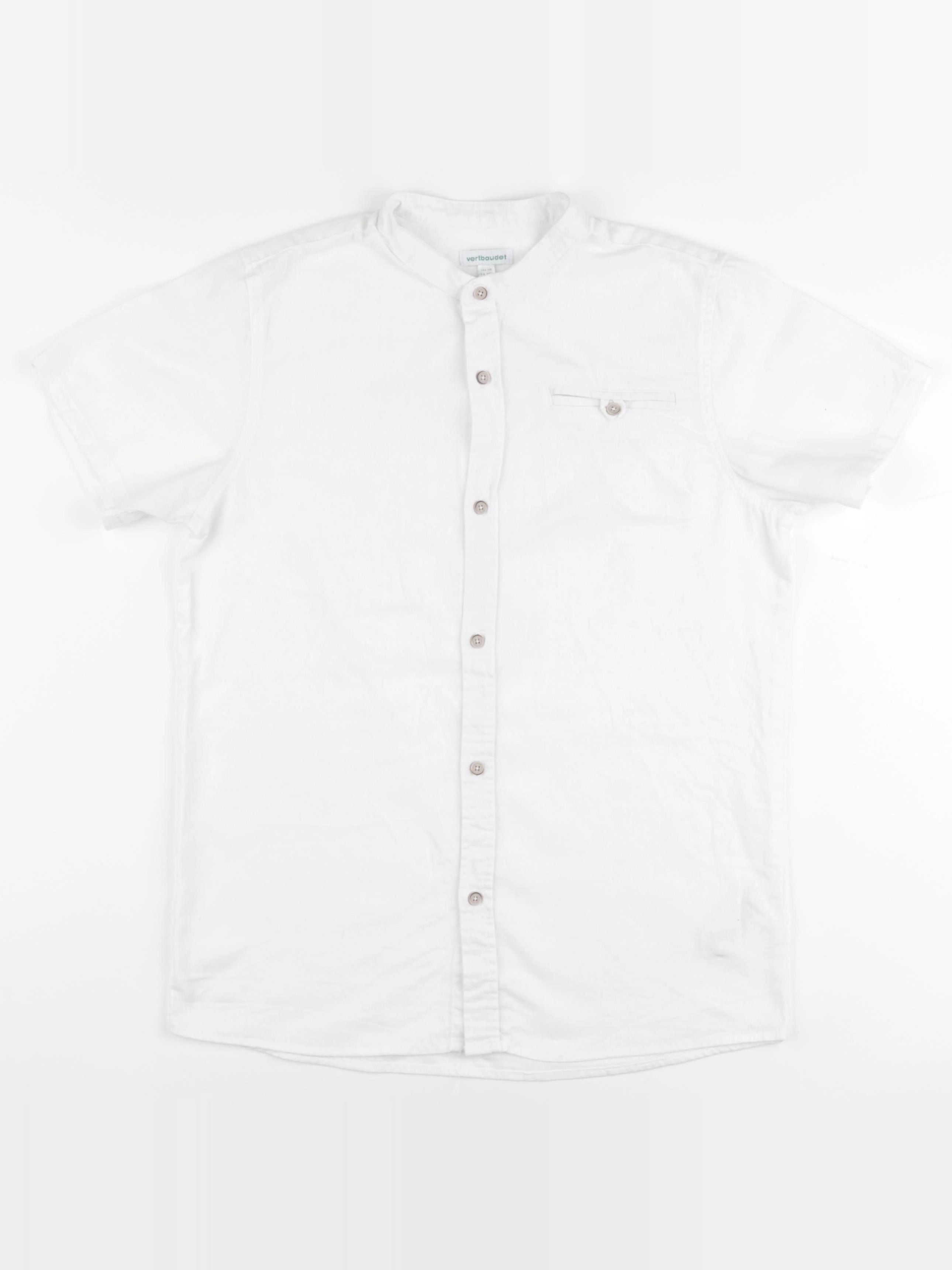 Vertbaudet - chemise blanc - 8 ans