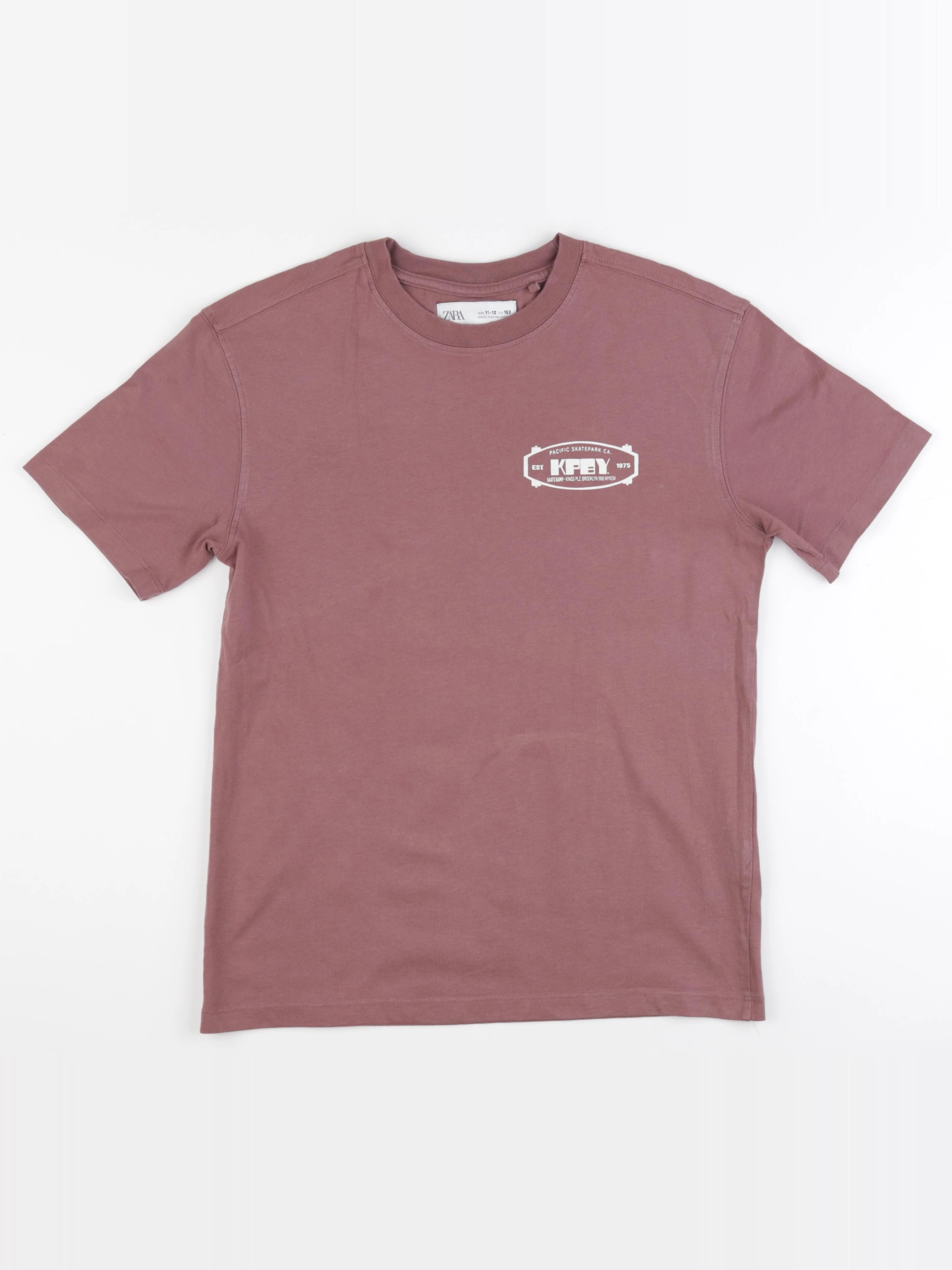 Zara - tee-shirt violet - 11/12 ans