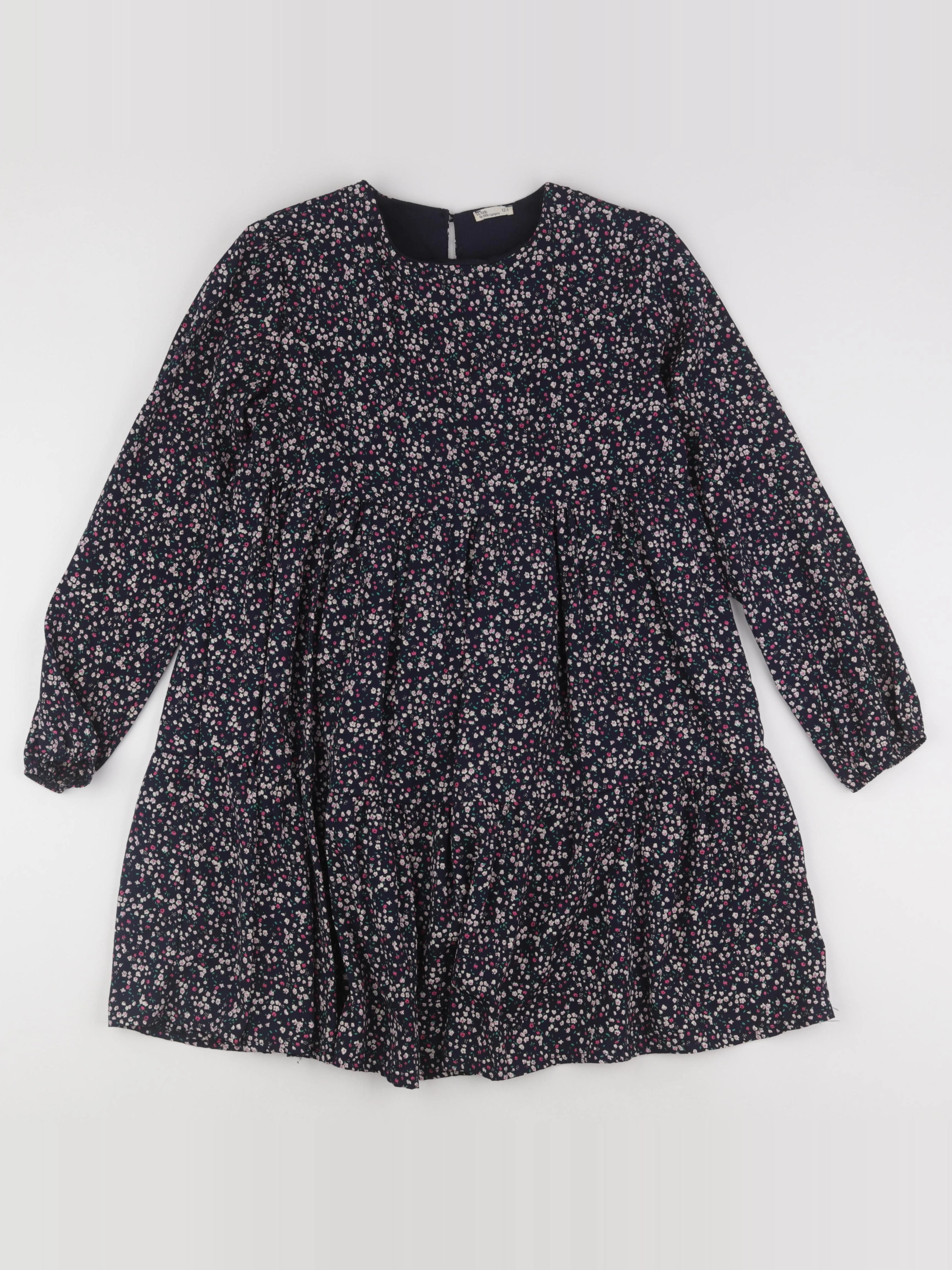 Little Cigogne - robe bleu - 12 ans