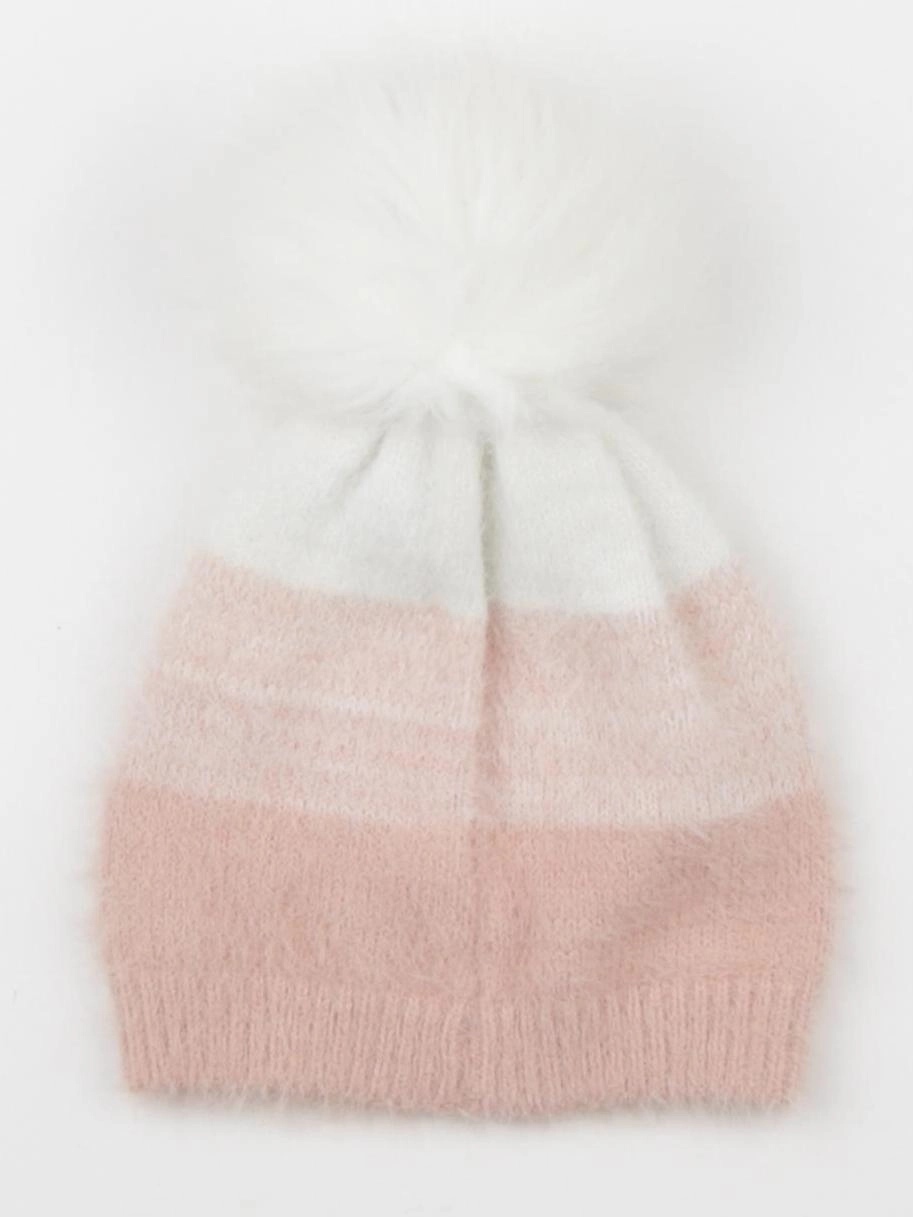 Vertbaudet - bonnet rose - 2/3 ans
