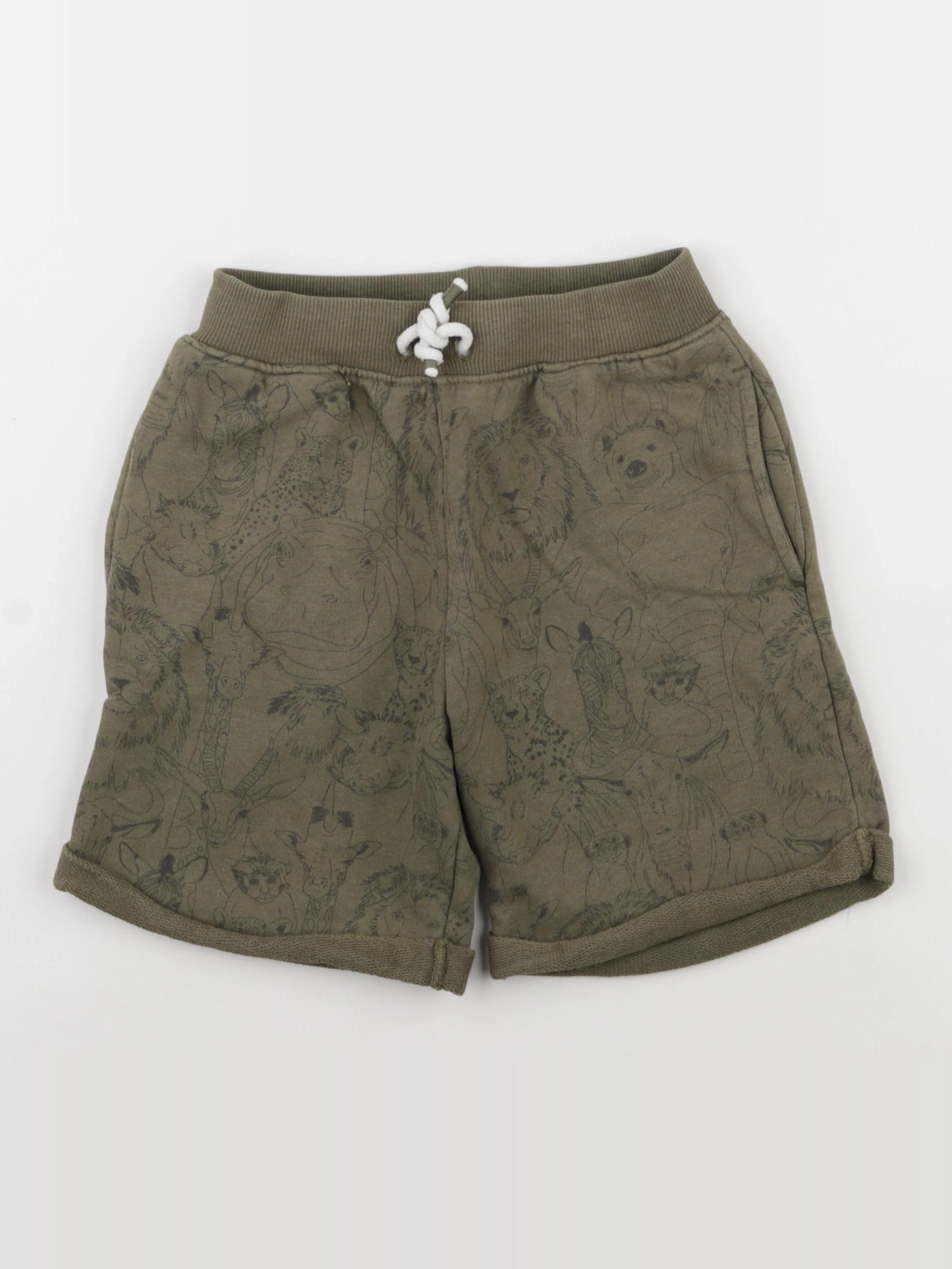 Vertbaudet - short vert - 8 ans