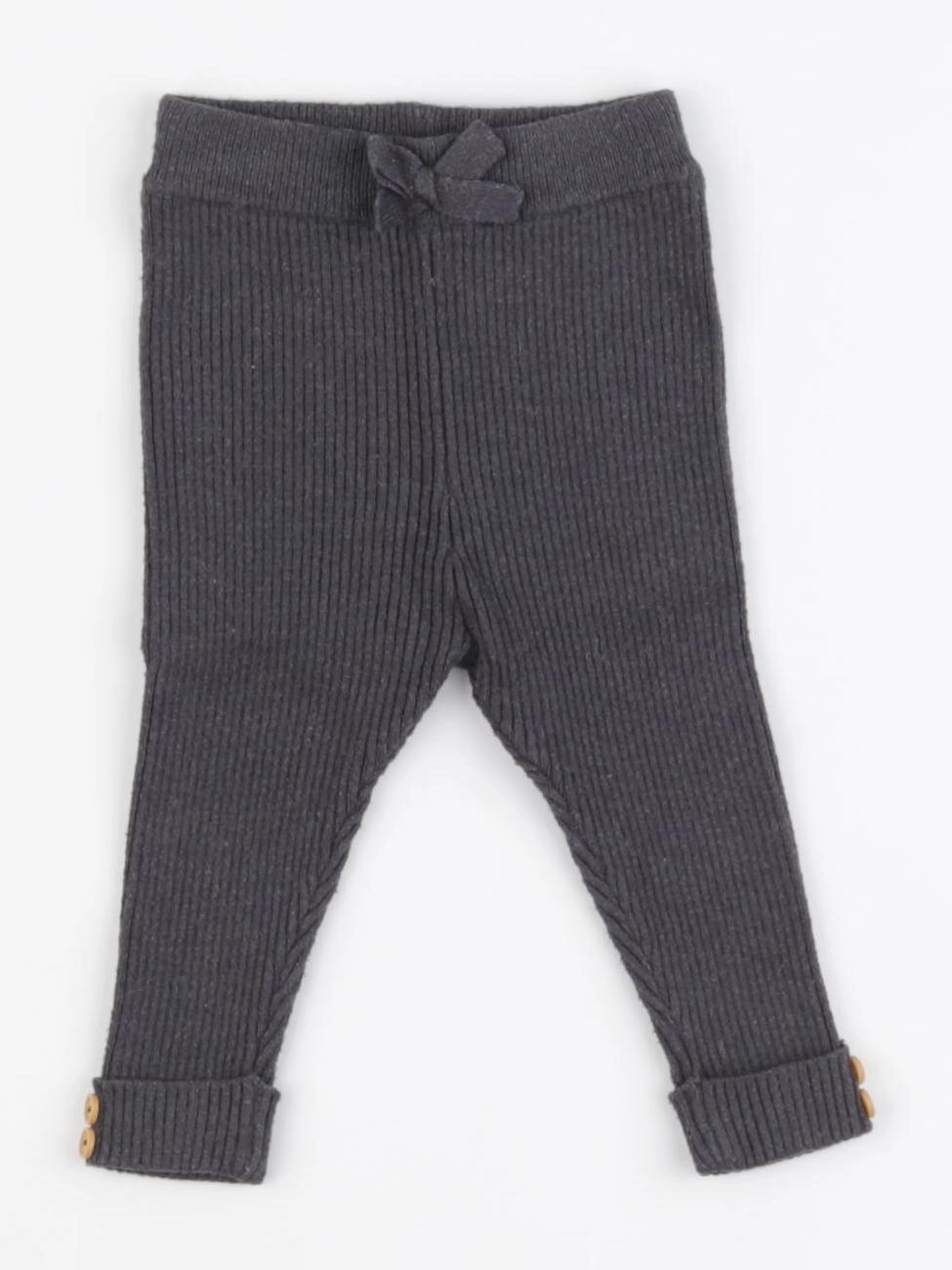 Vertbaudet - legging gris - 3 mois