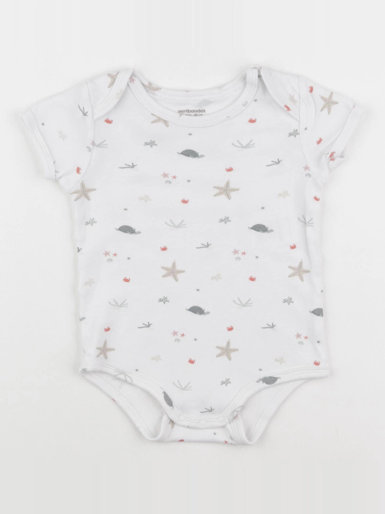 Vertbaudet - body blanc - 24 mois