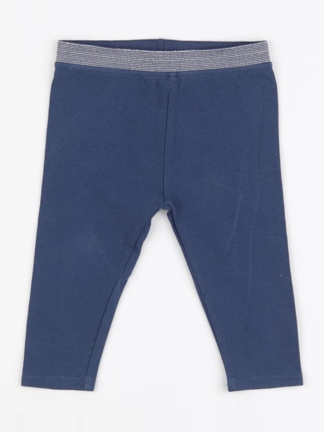 Vertbaudet - legging bleu - 6 mois