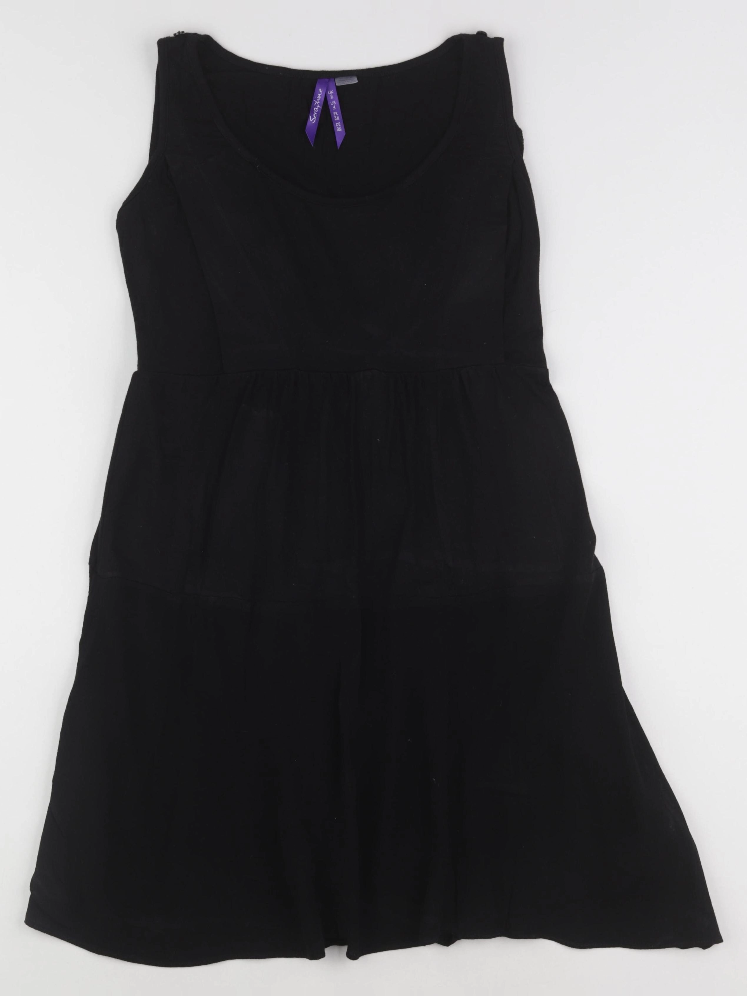 Seraphine - robe allaitement, grossesse noir - 38