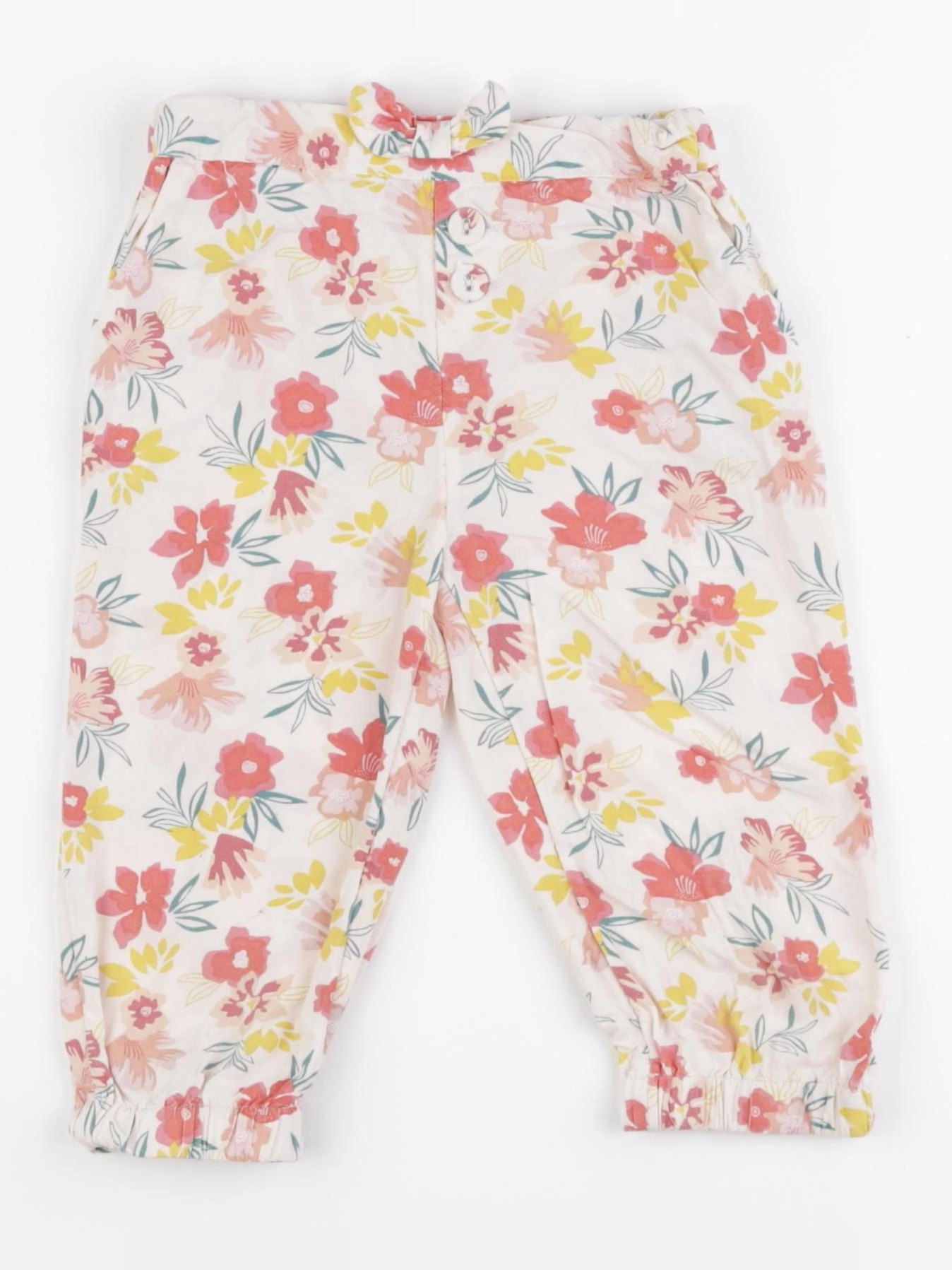 Vertbaudet - pantalon multicolore - 4 ans