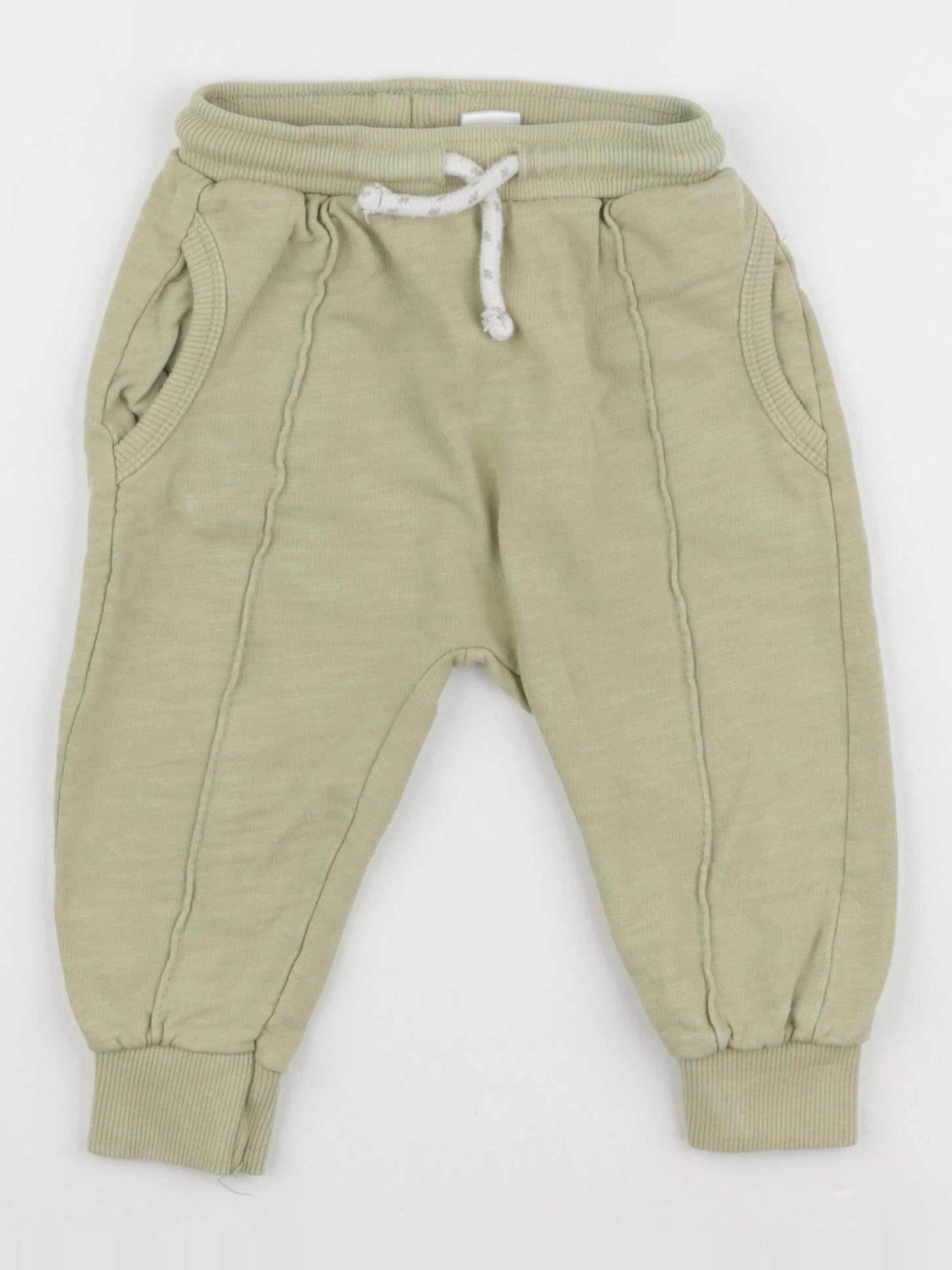 Zara - jogging vert - 12/18 mois