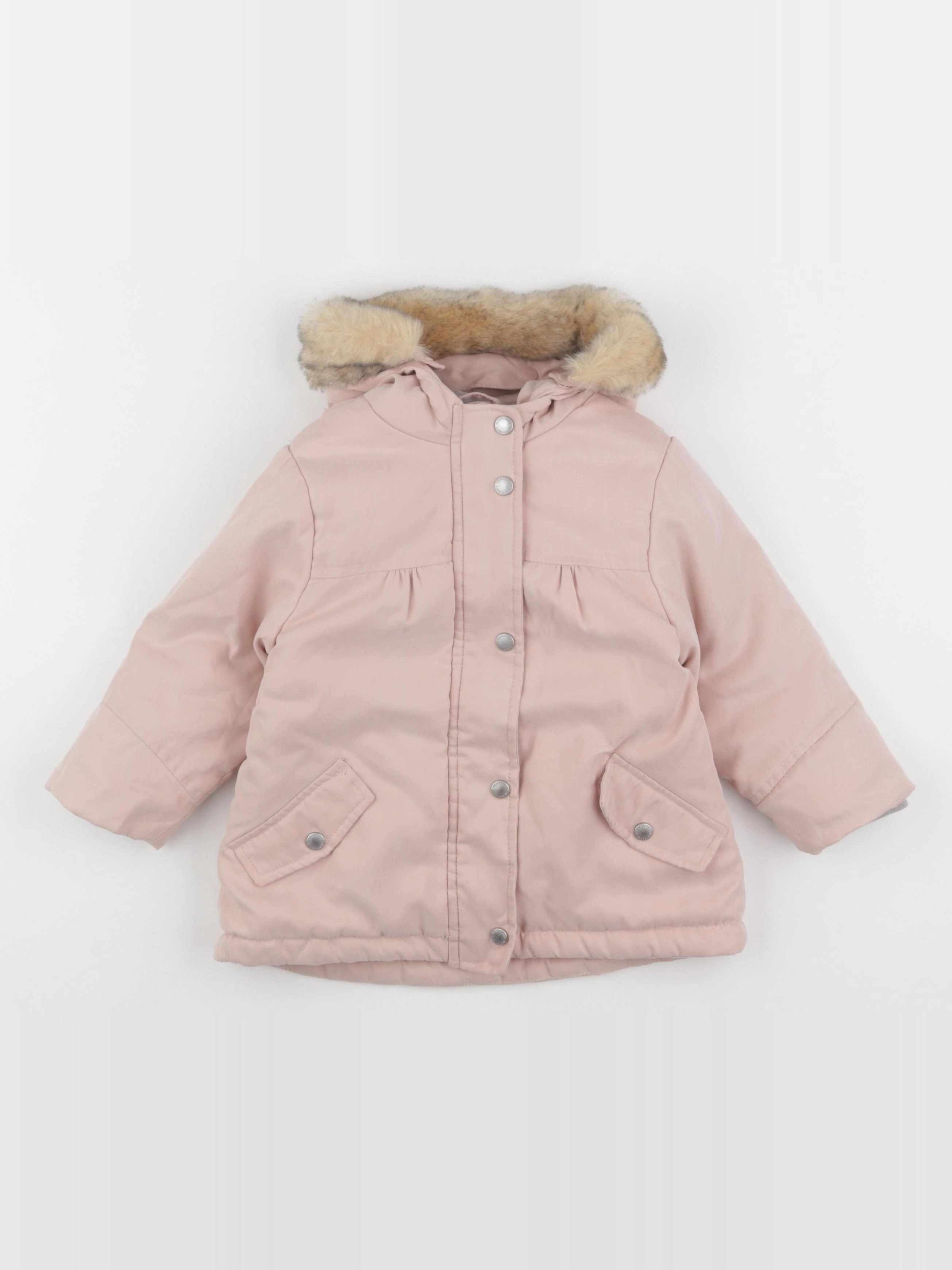 Vertbaudet - manteau rose - 18 mois