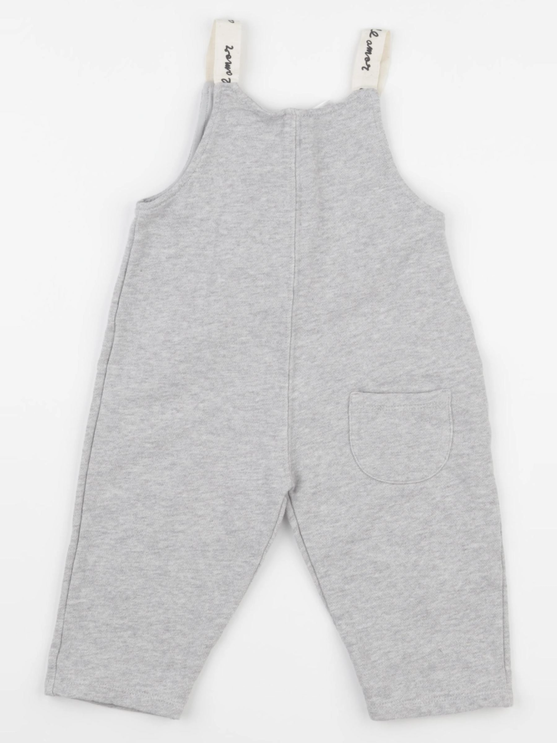 Zara - combinaison gris - 6/9 mois