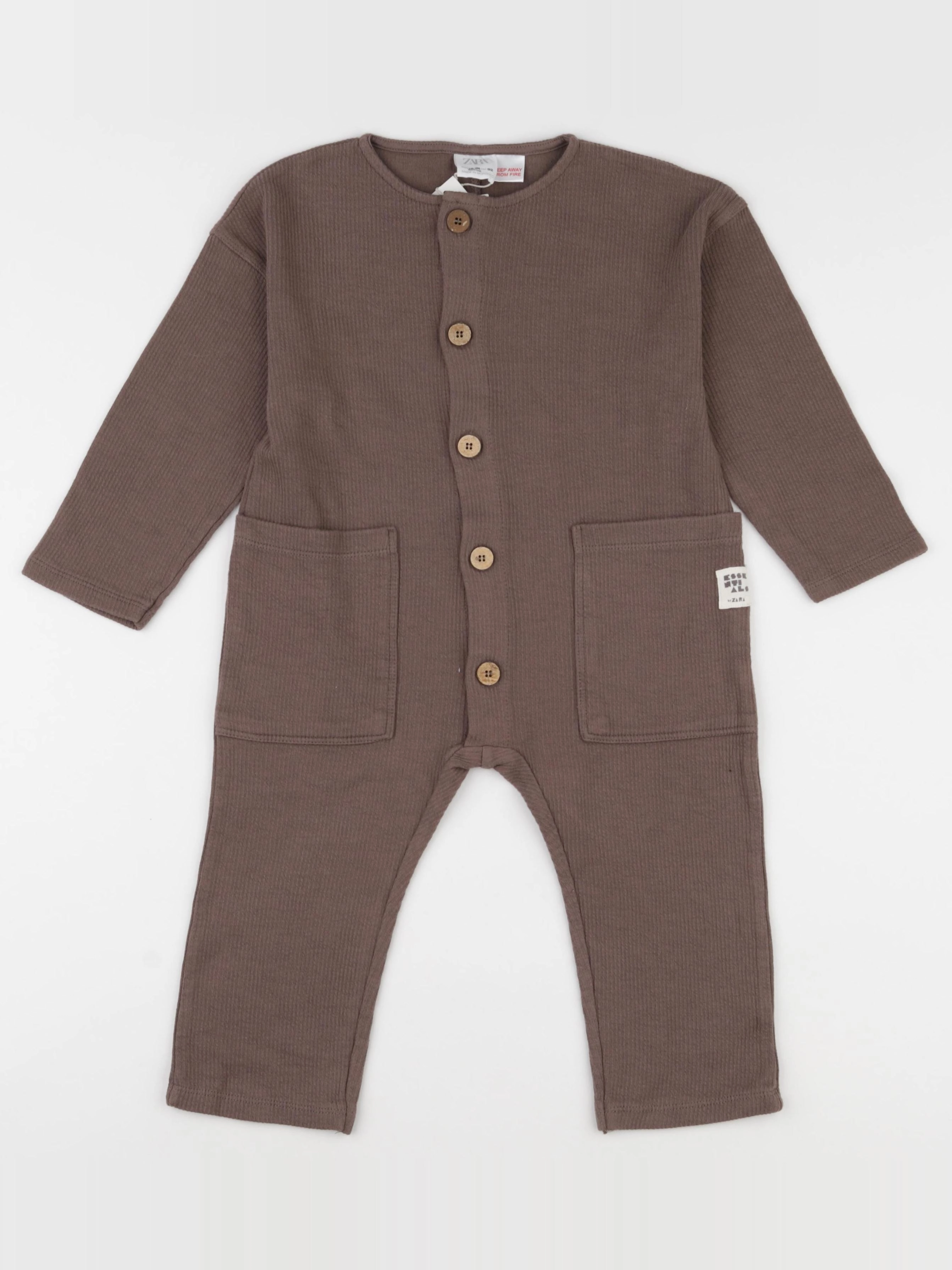 Zara - combinaison marron - 18/24 mois