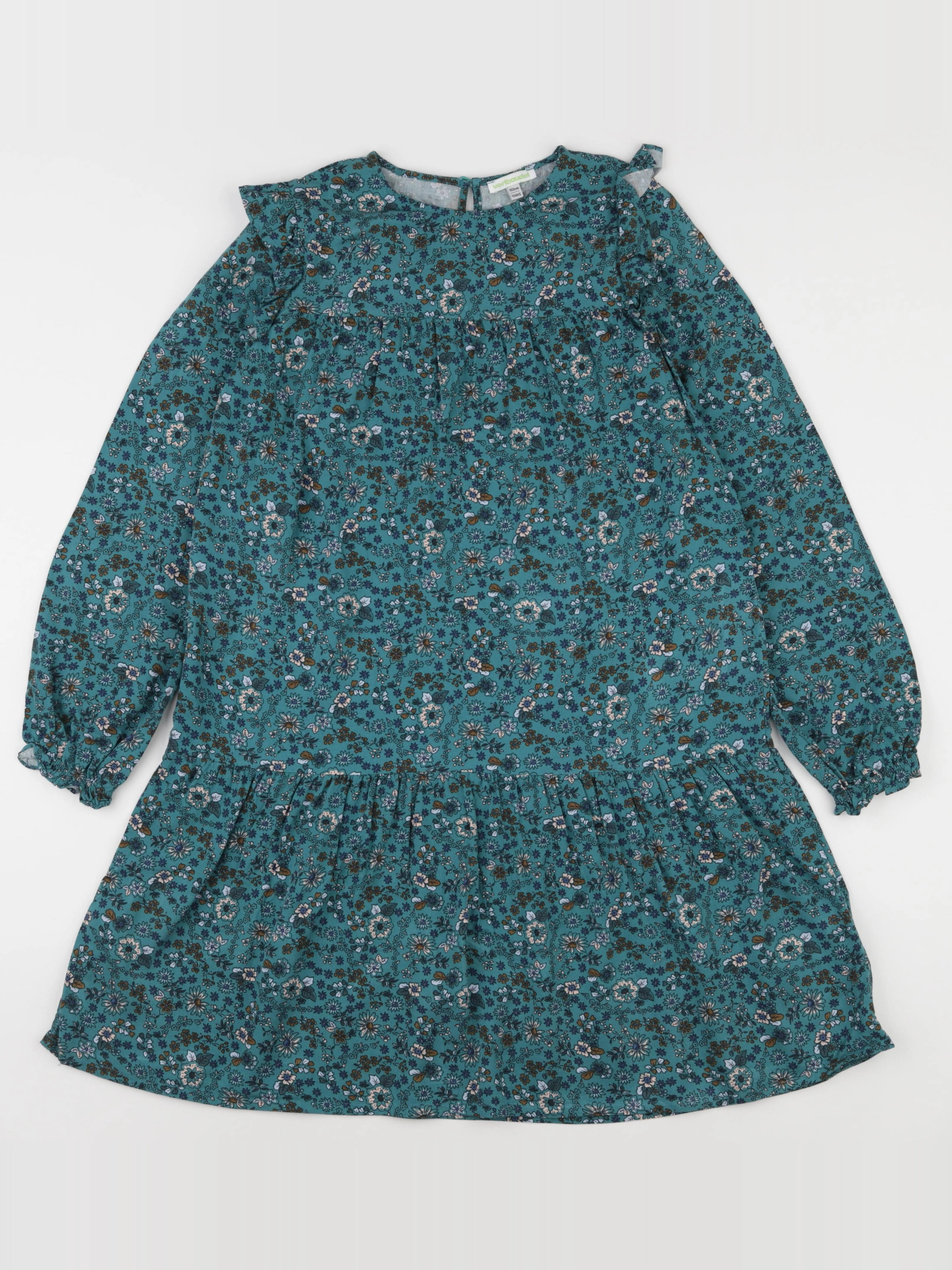 Vertbaudet - robe vert - 12 ans