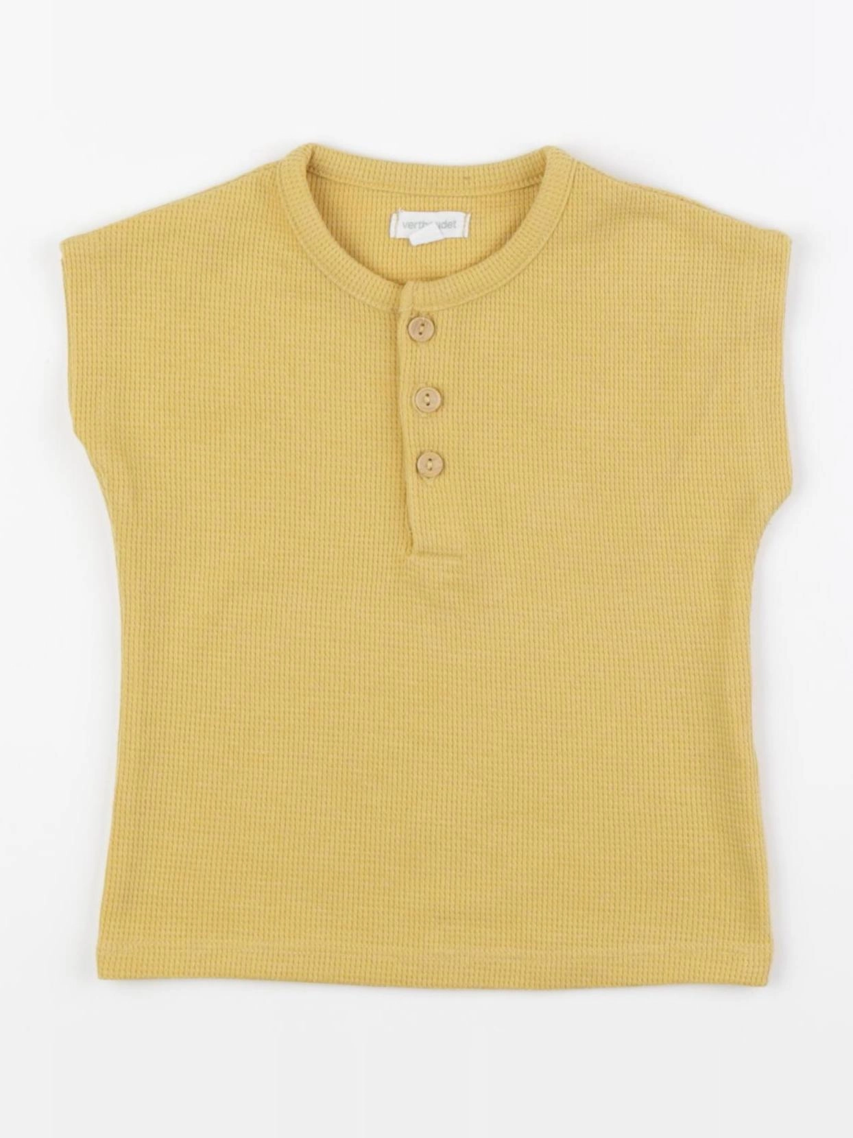 Vertbaudet - tee-shirt jaune - 24 mois