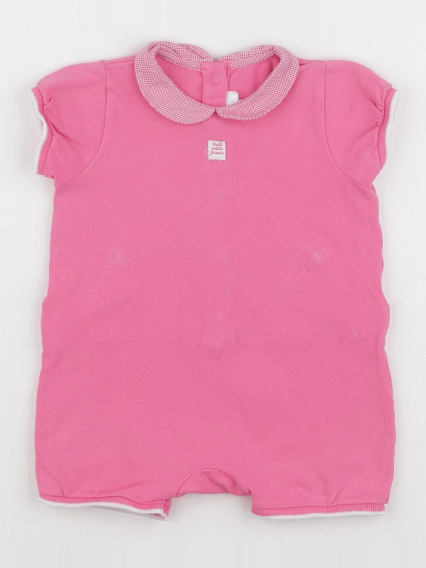 Jacadi - pyjama coton rose - 12 mois