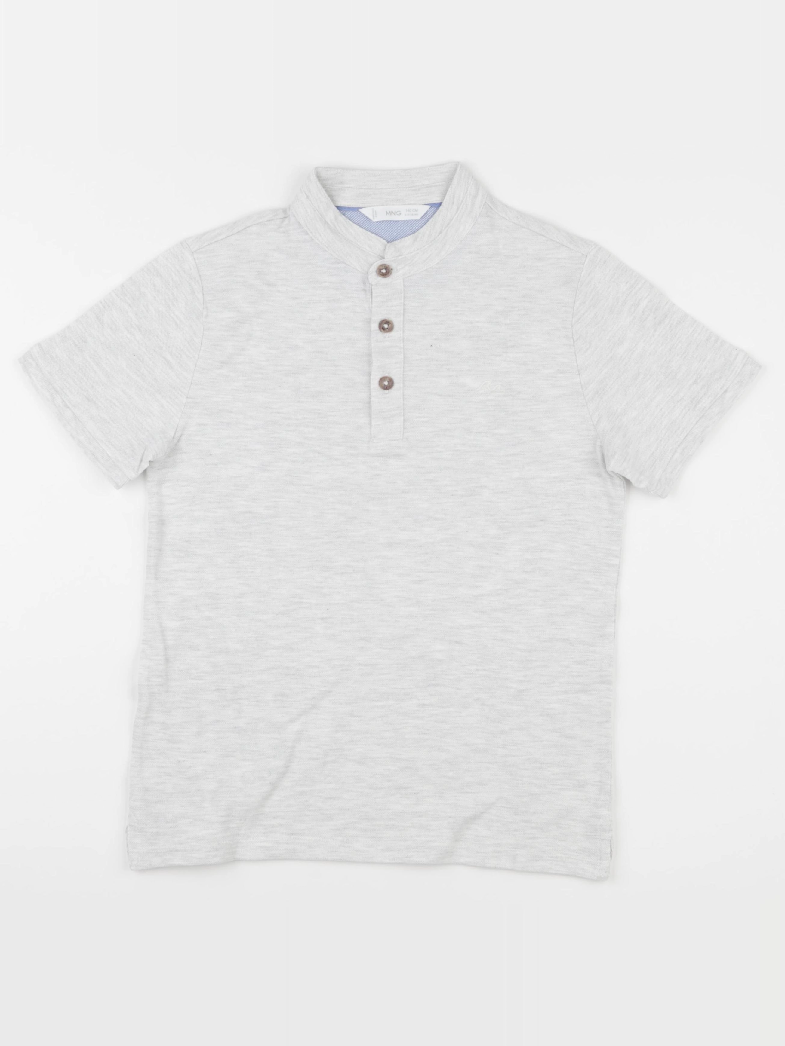 Mango - polo gris - 9/10 ans