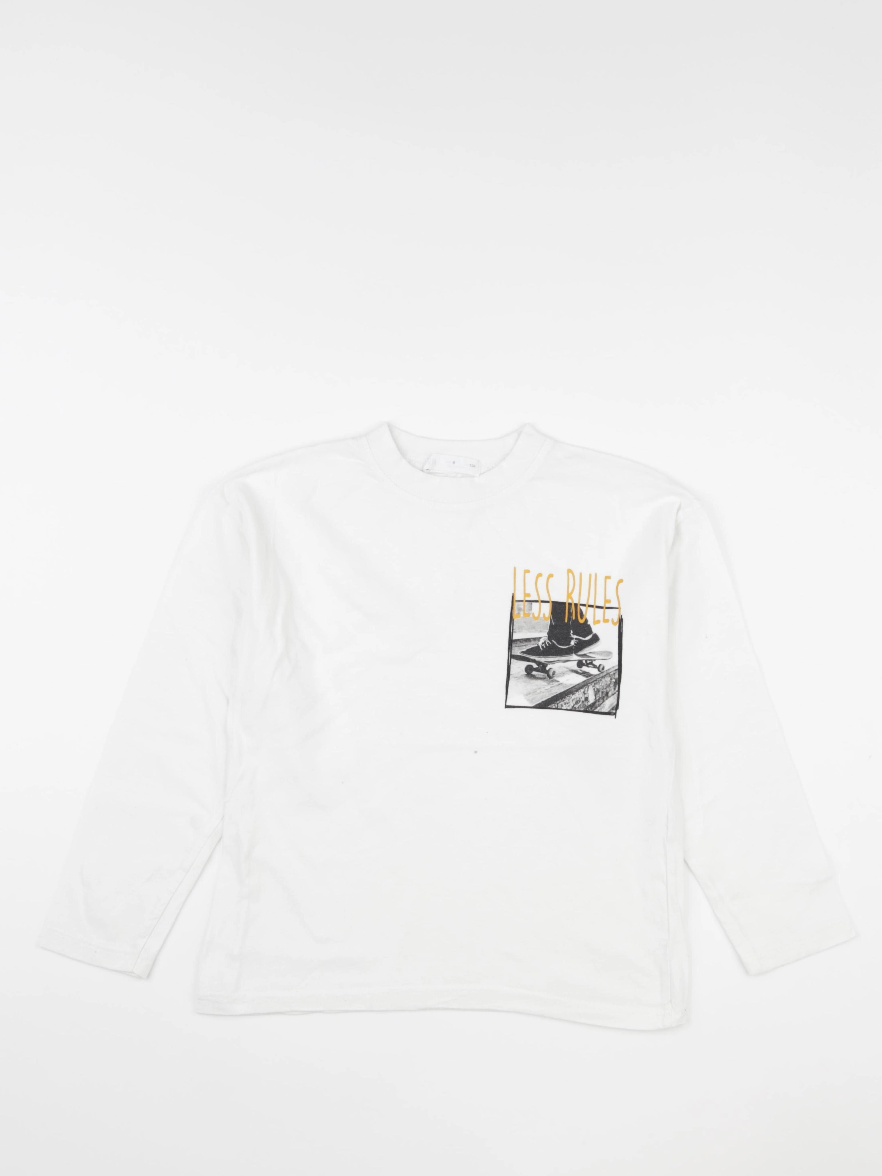 Zara - tee-shirt blanc - 9 ans