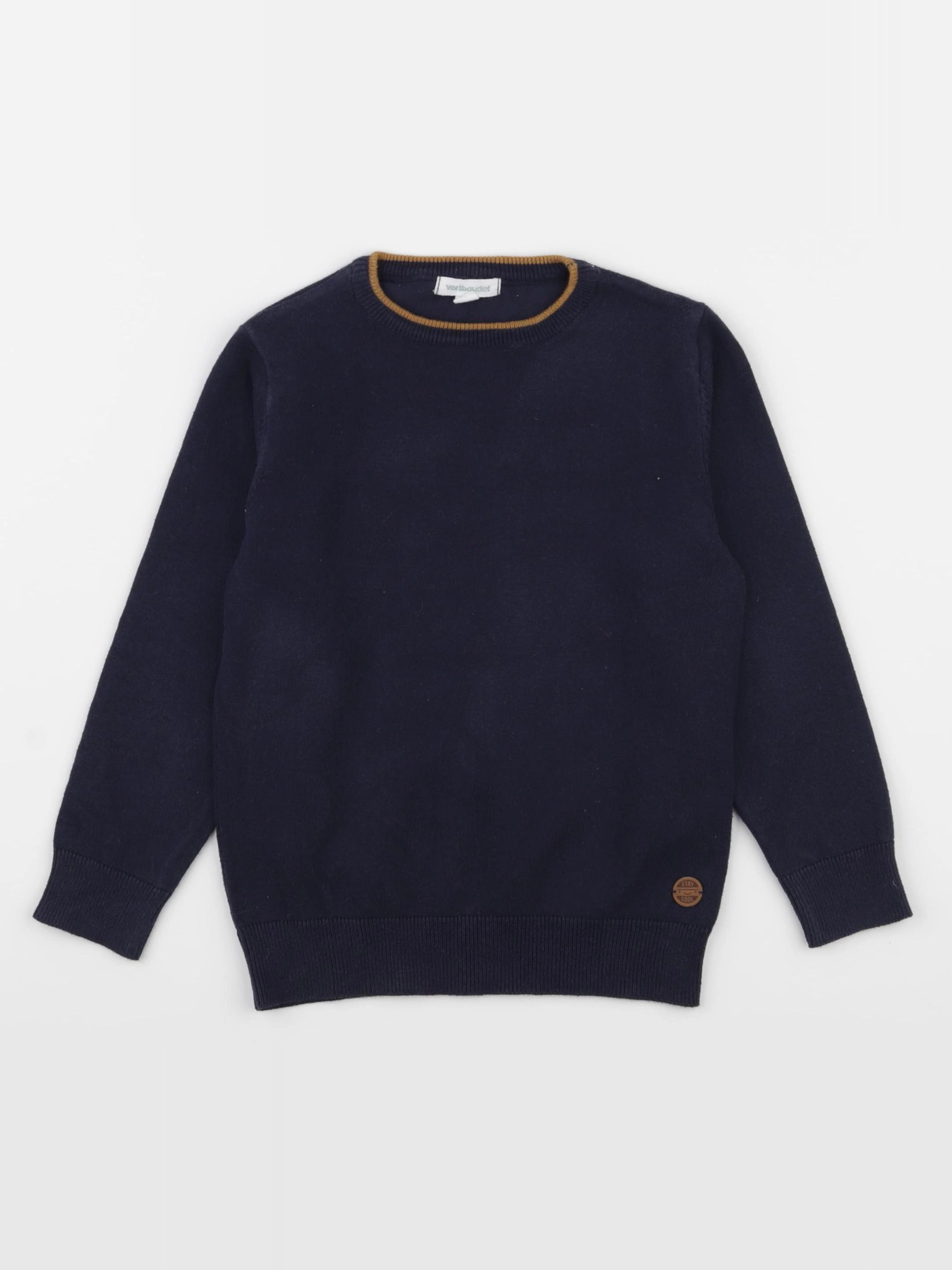 Vertbaudet - pull bleu - 5 ans