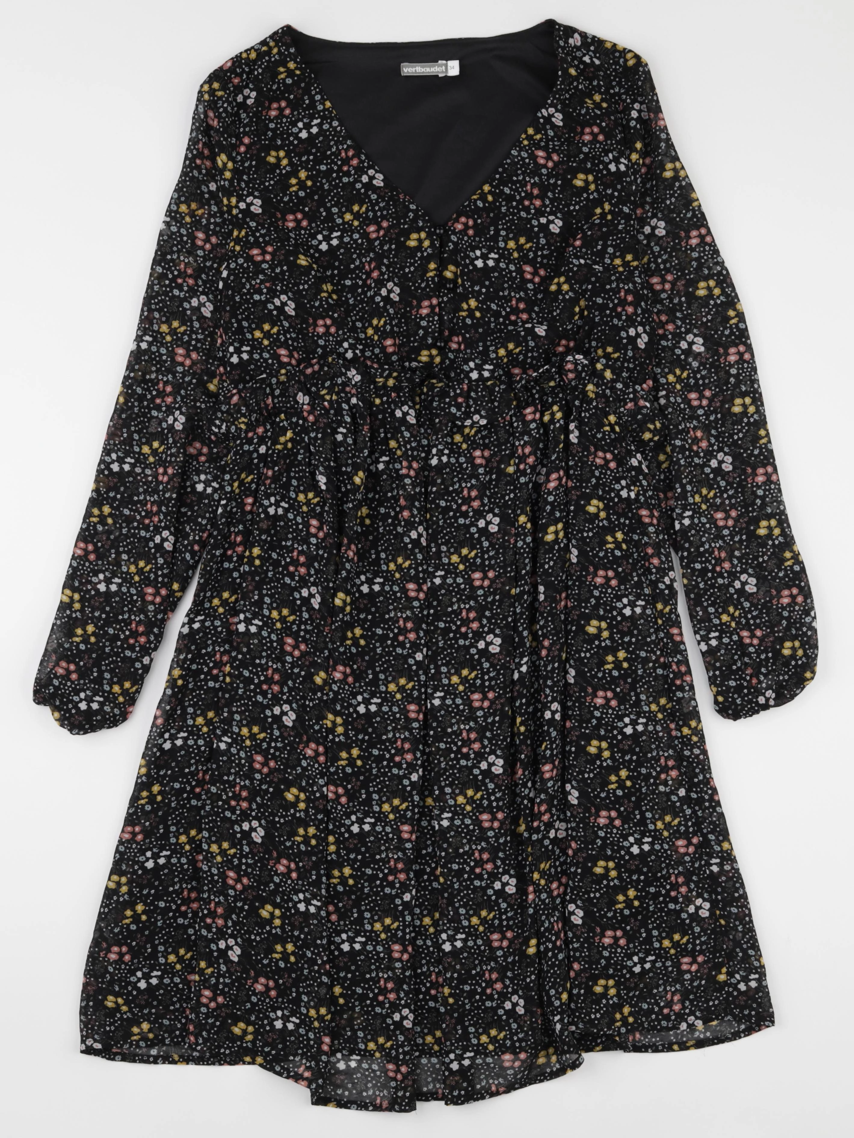 Vertbaudet - robe grossesse noir - 34