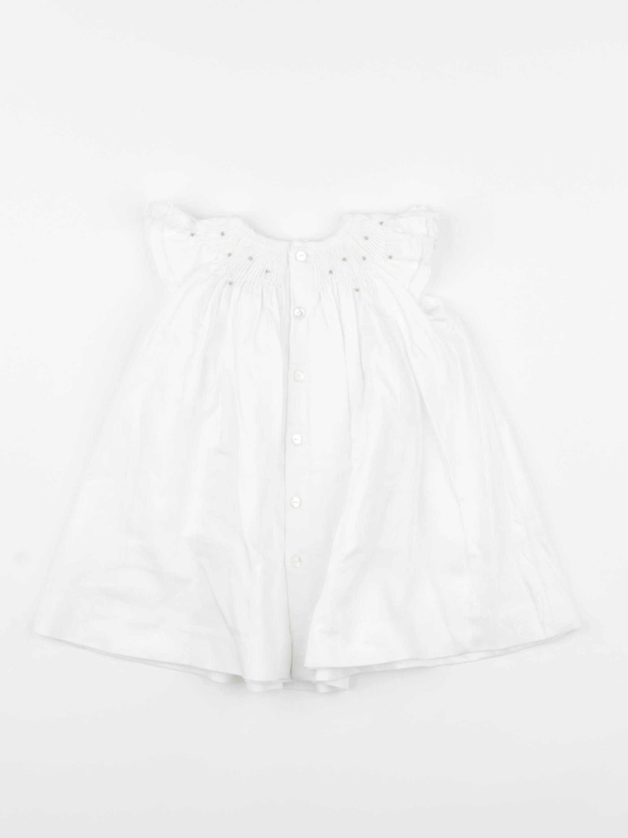 Jacadi - robe blanc - 6 mois
