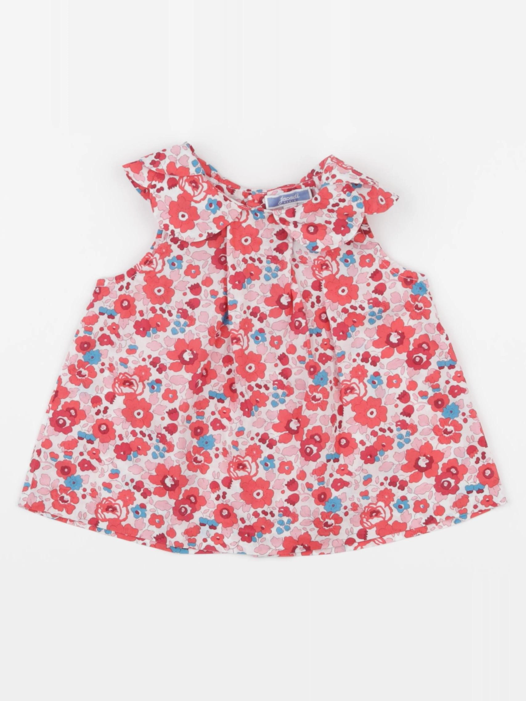 Jacadi - blouse rouge - 18 mois