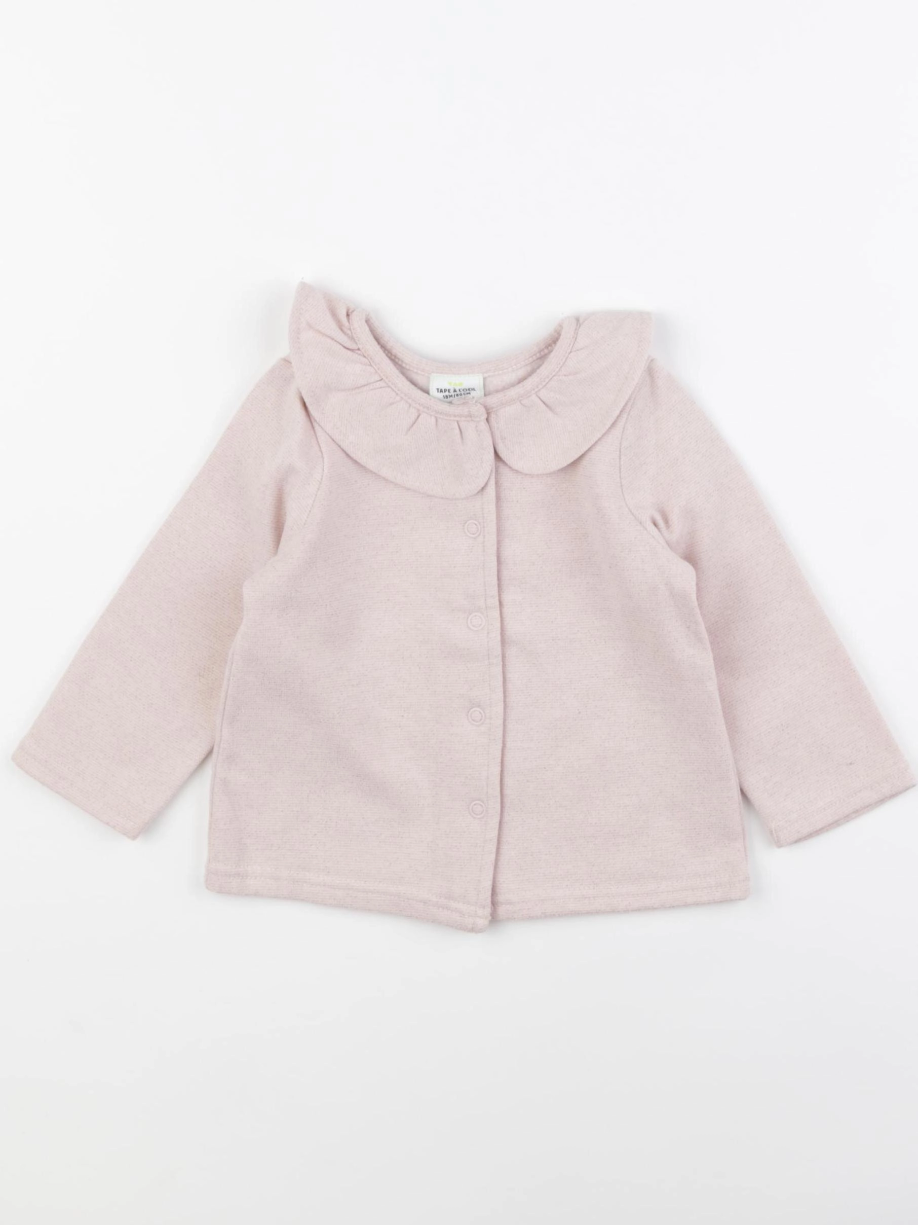 Tape à l'oeil - sweat rose - 18 mois