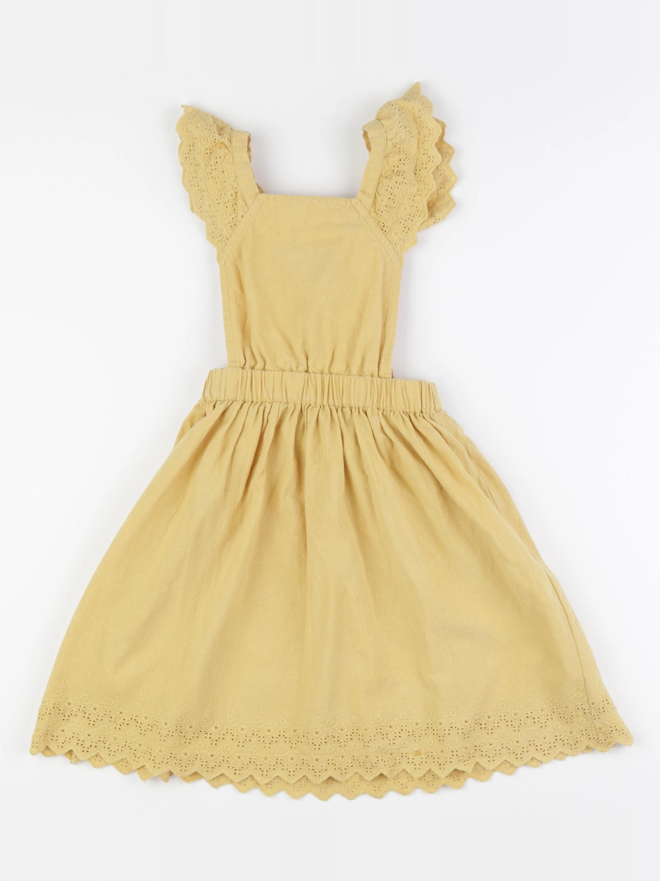 Cyrillus - robe jaune - 6 ans