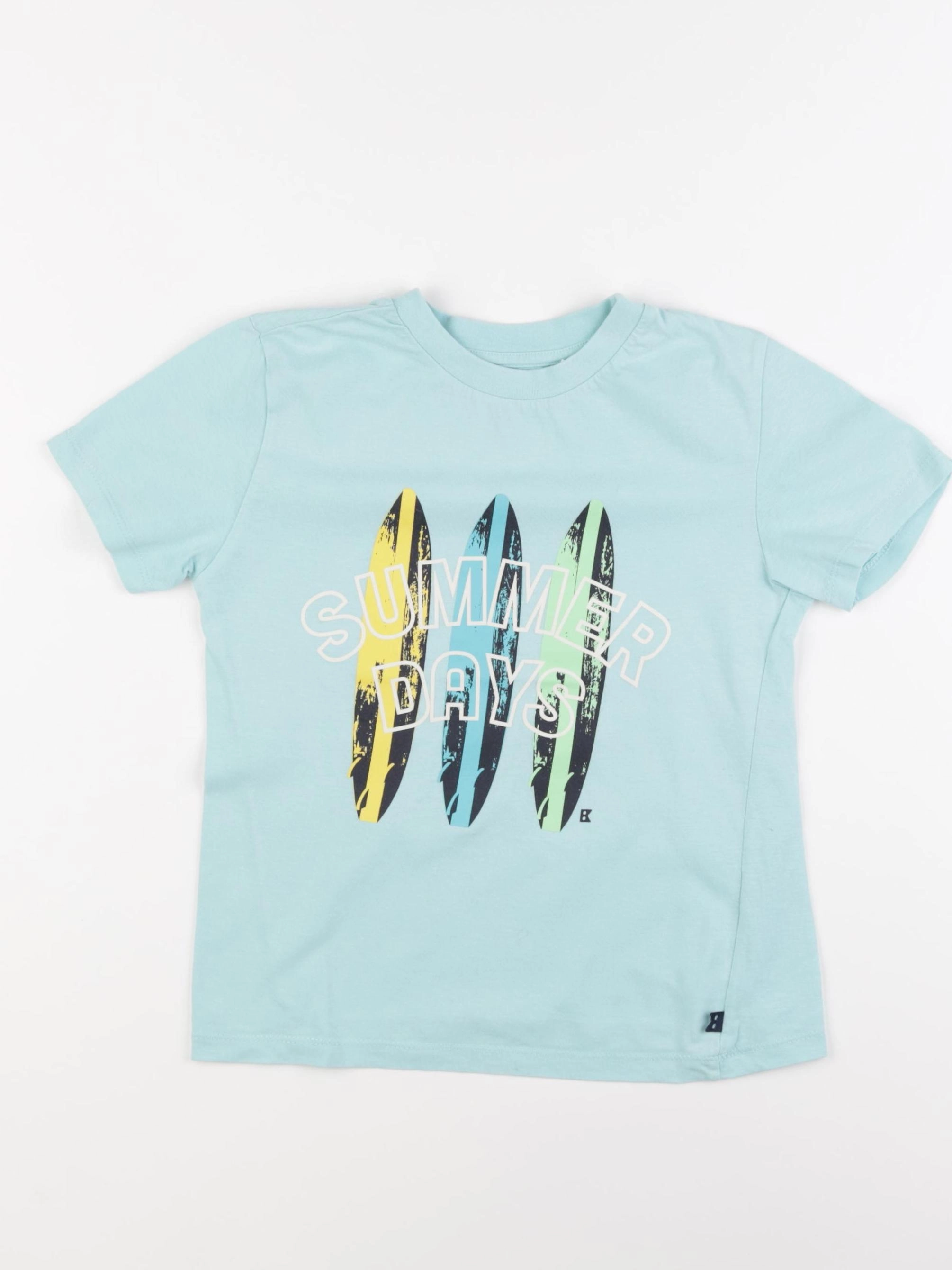 Okaidi - tee-shirt bleu - 6 ans