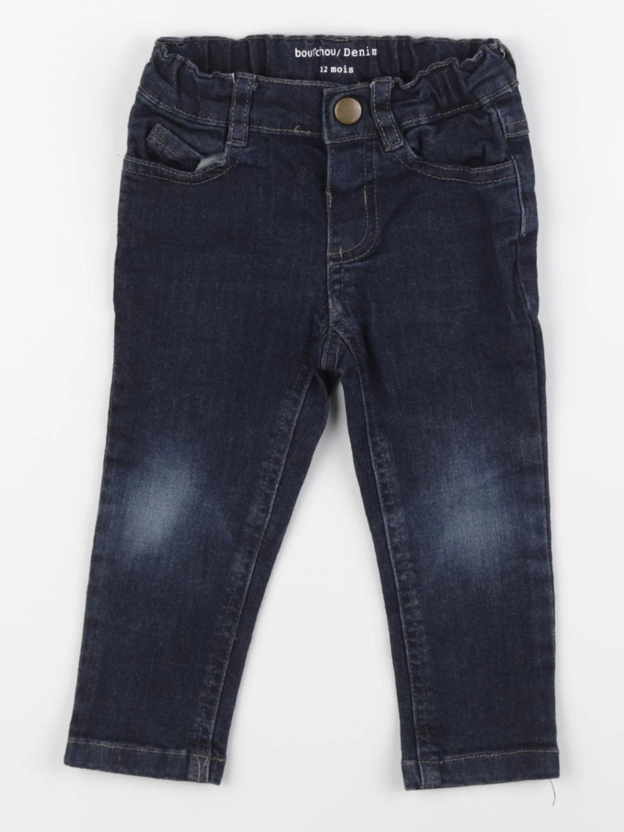 Boutchou - jean bleu - 12 mois