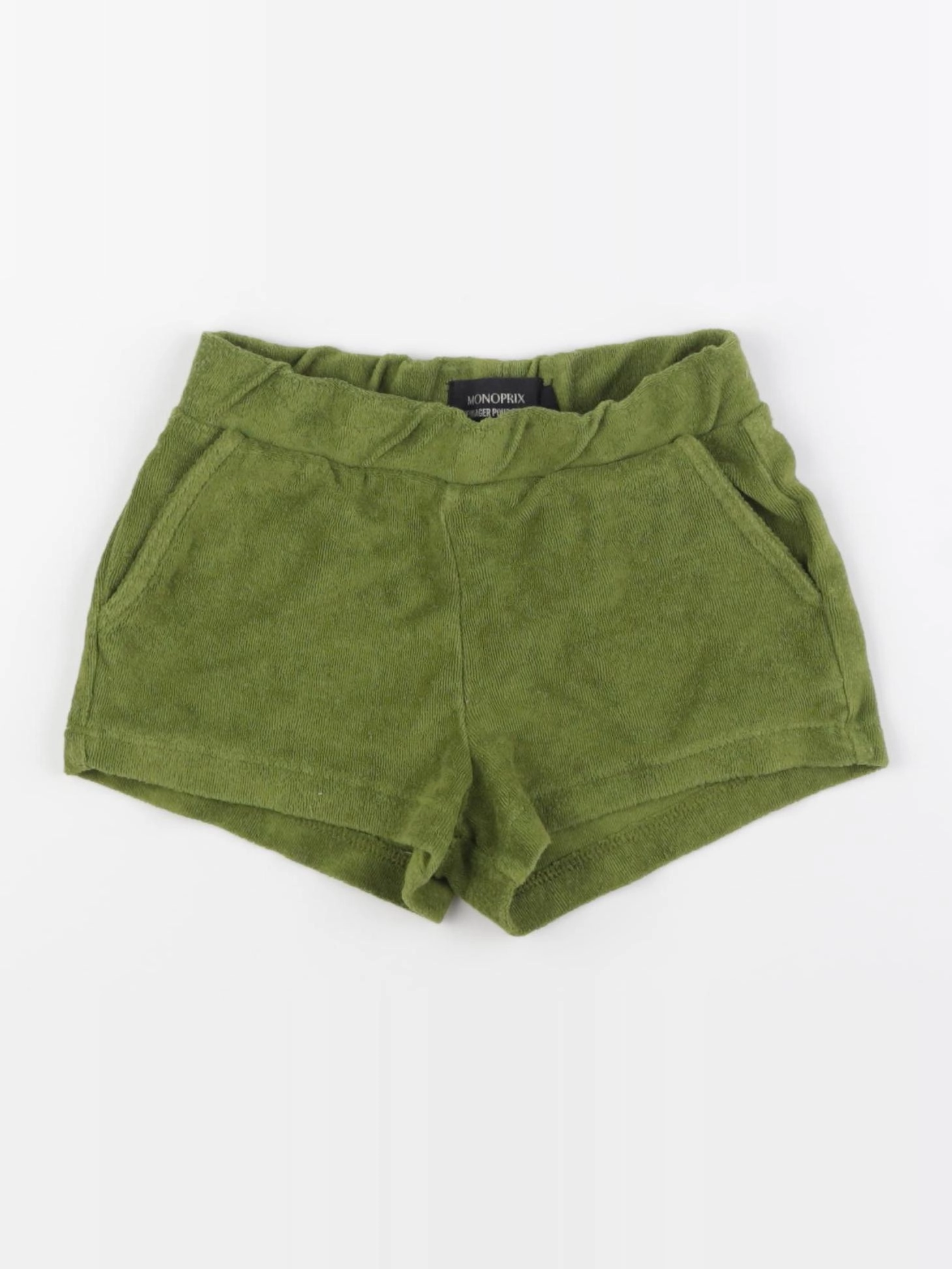 Monoprix - short vert - 3 ans